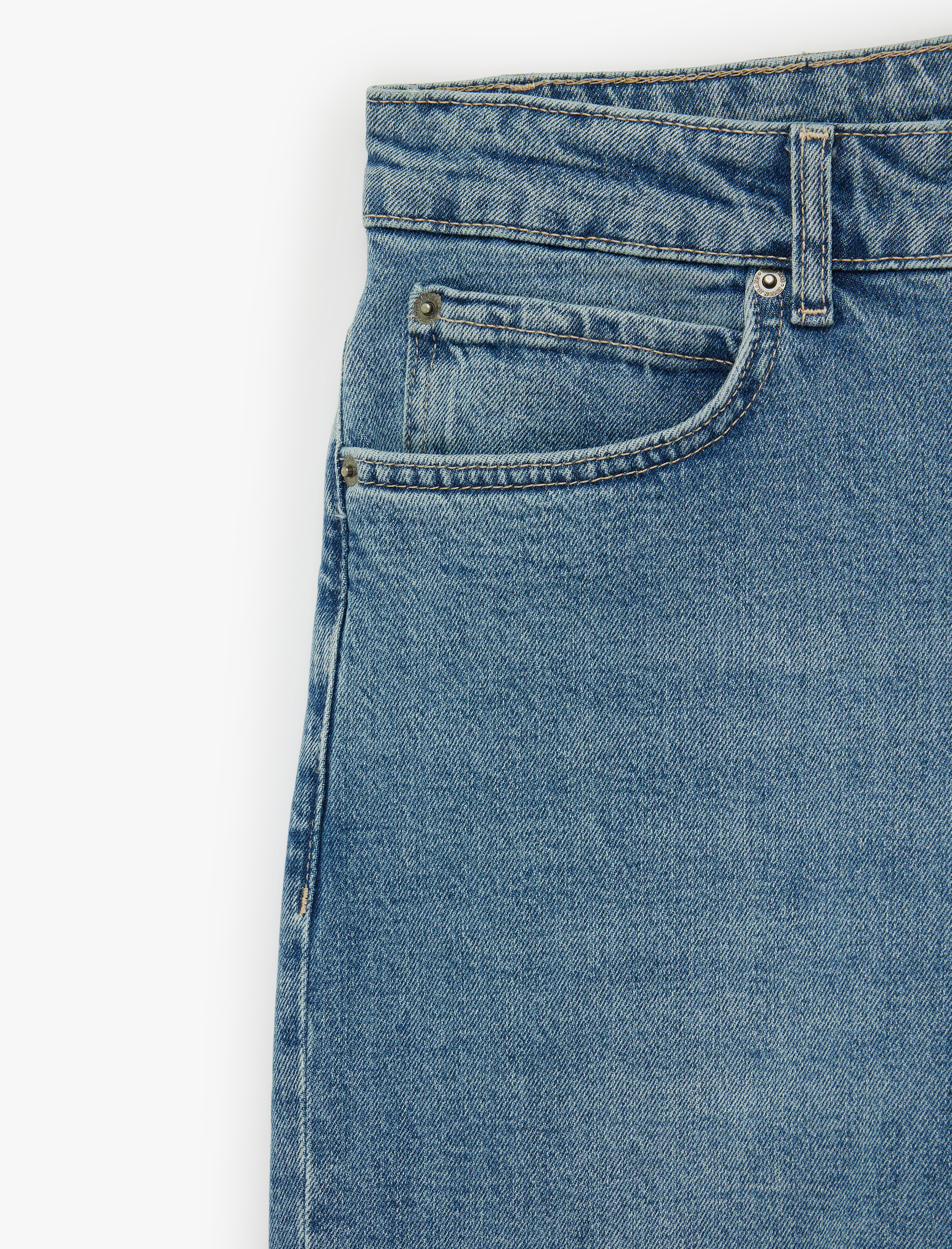   Pamuklu Normal Bel Tapered Fit Jean Pantolon - Joe Jean