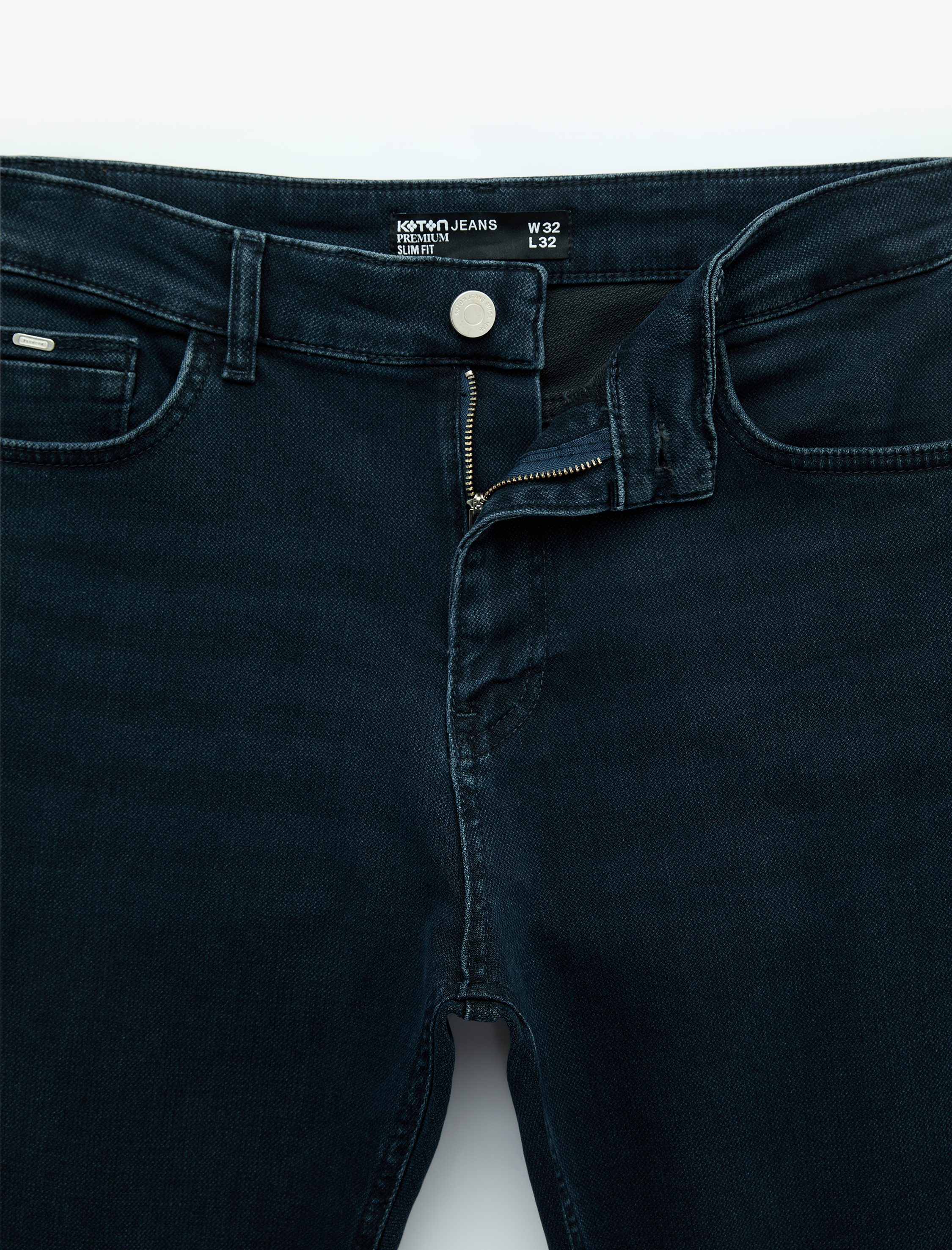   Pamuklu Normal Bel Slim Fit Jean Pantolon - Brad Jean