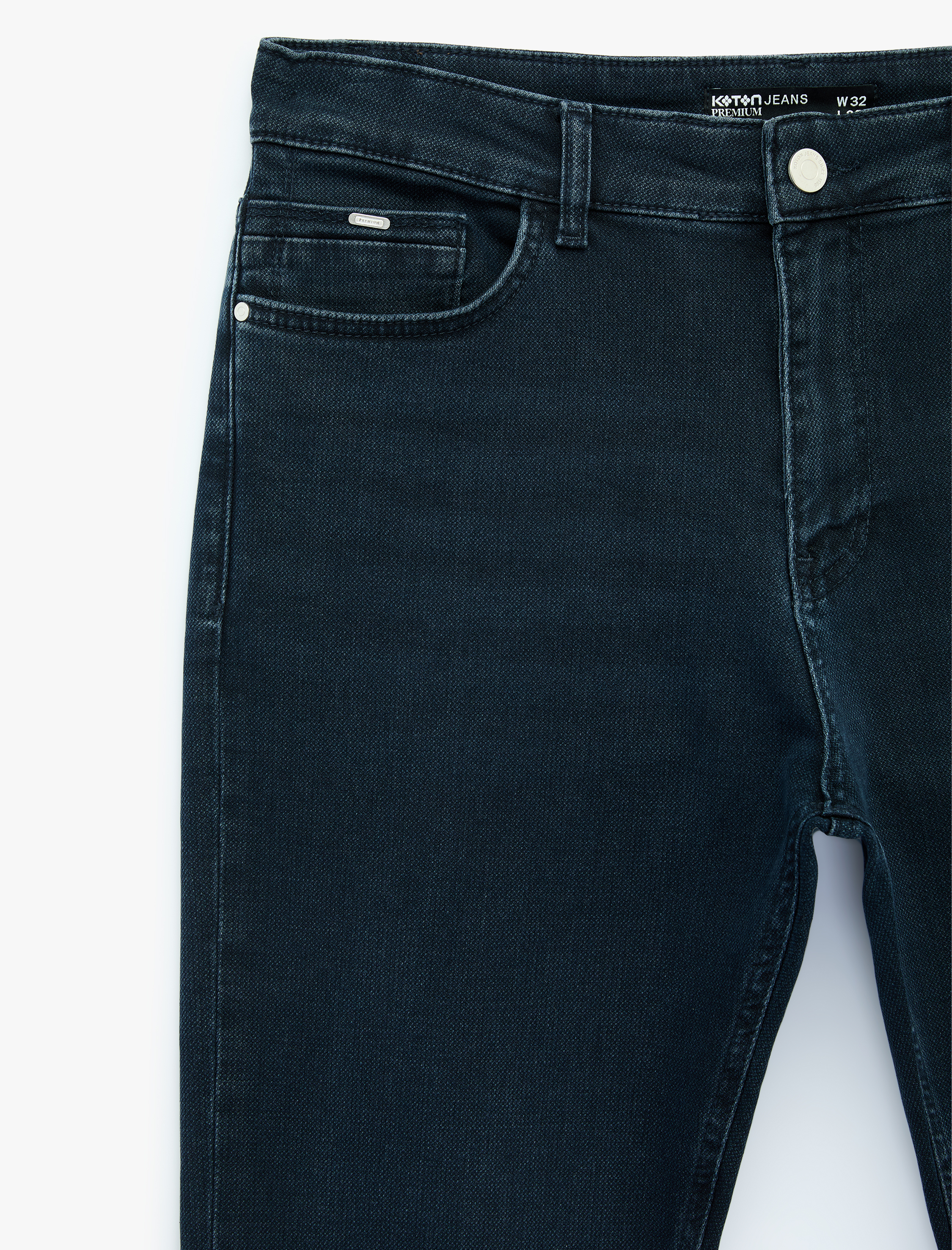   Pamuklu Normal Bel Slim Fit Jean Pantolon - Brad Jean