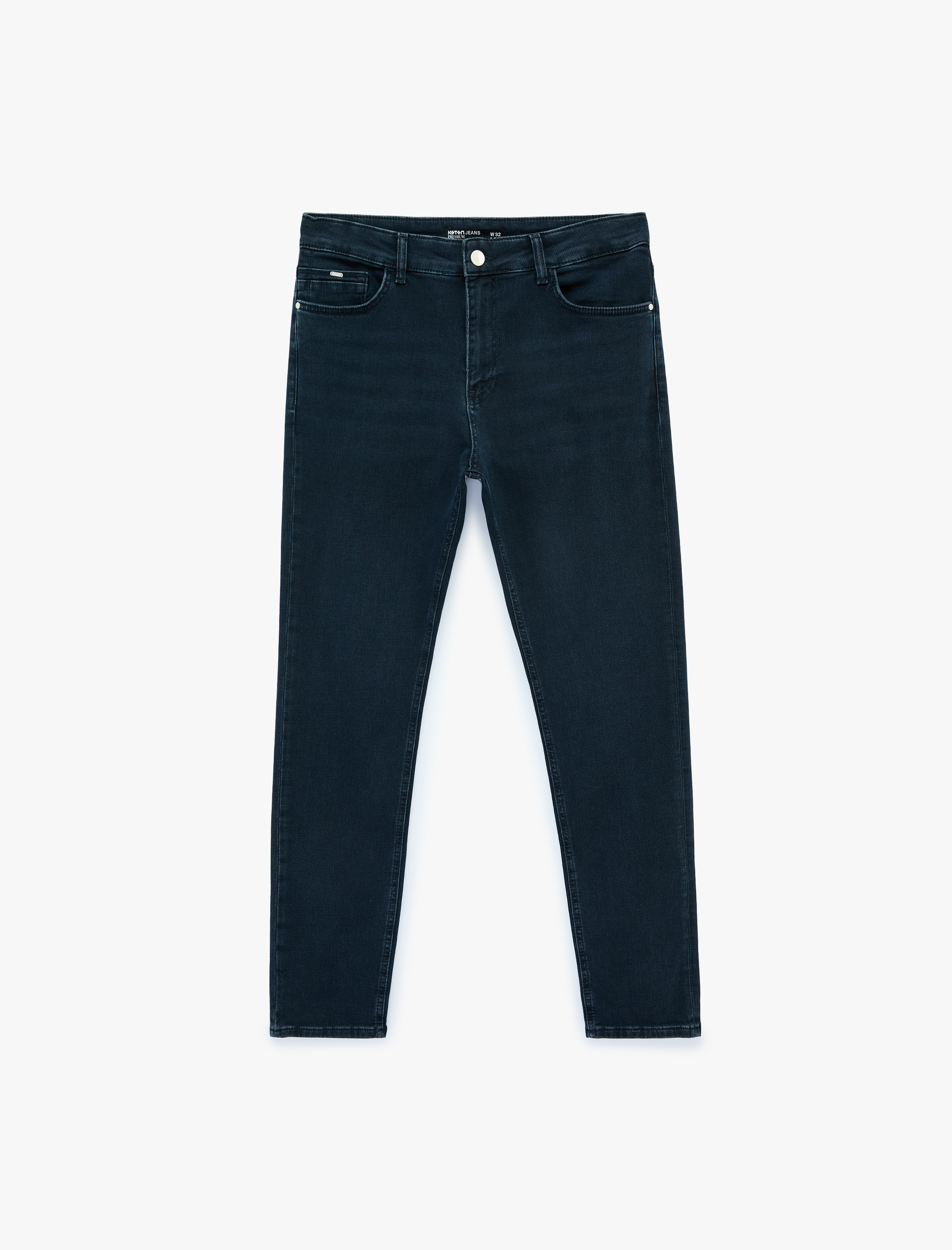   Pamuklu Normal Bel Slim Fit Jean Pantolon - Brad Jean