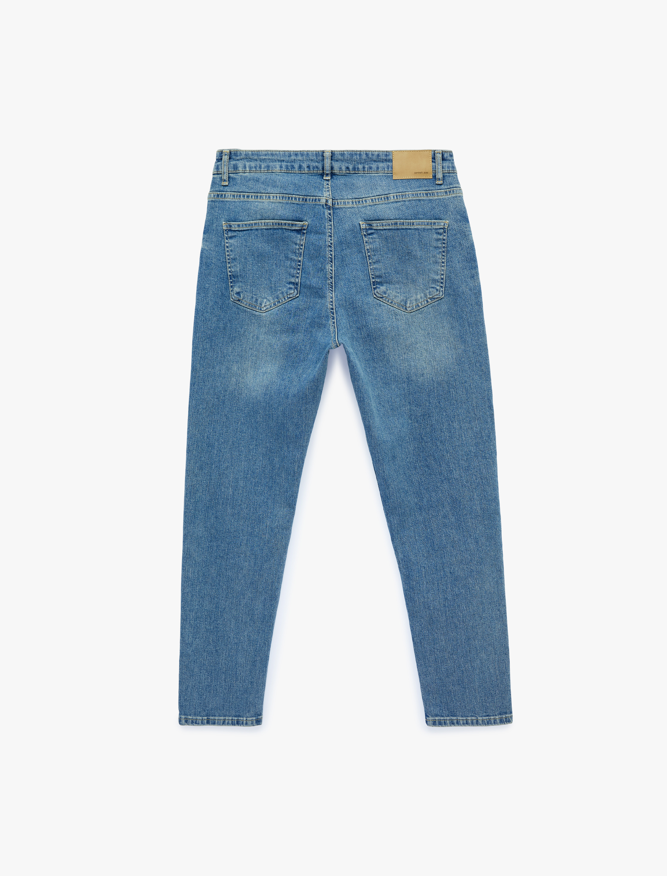   Regular Fit Normal Bel Cepli Tapered Jean Pantolon - Joe Jean