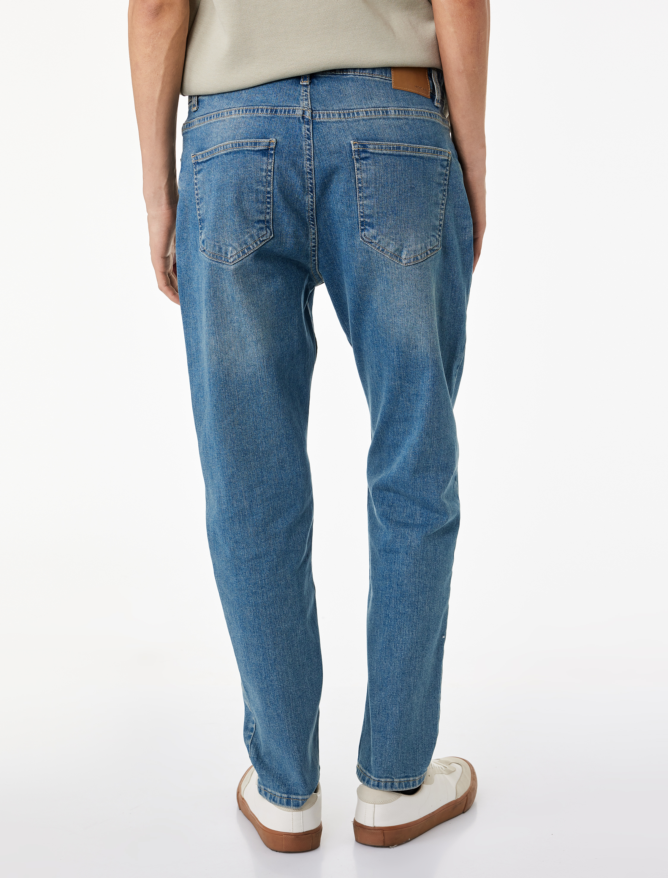   Regular Fit Normal Bel Cepli Tapered Jean Pantolon - Joe Jean