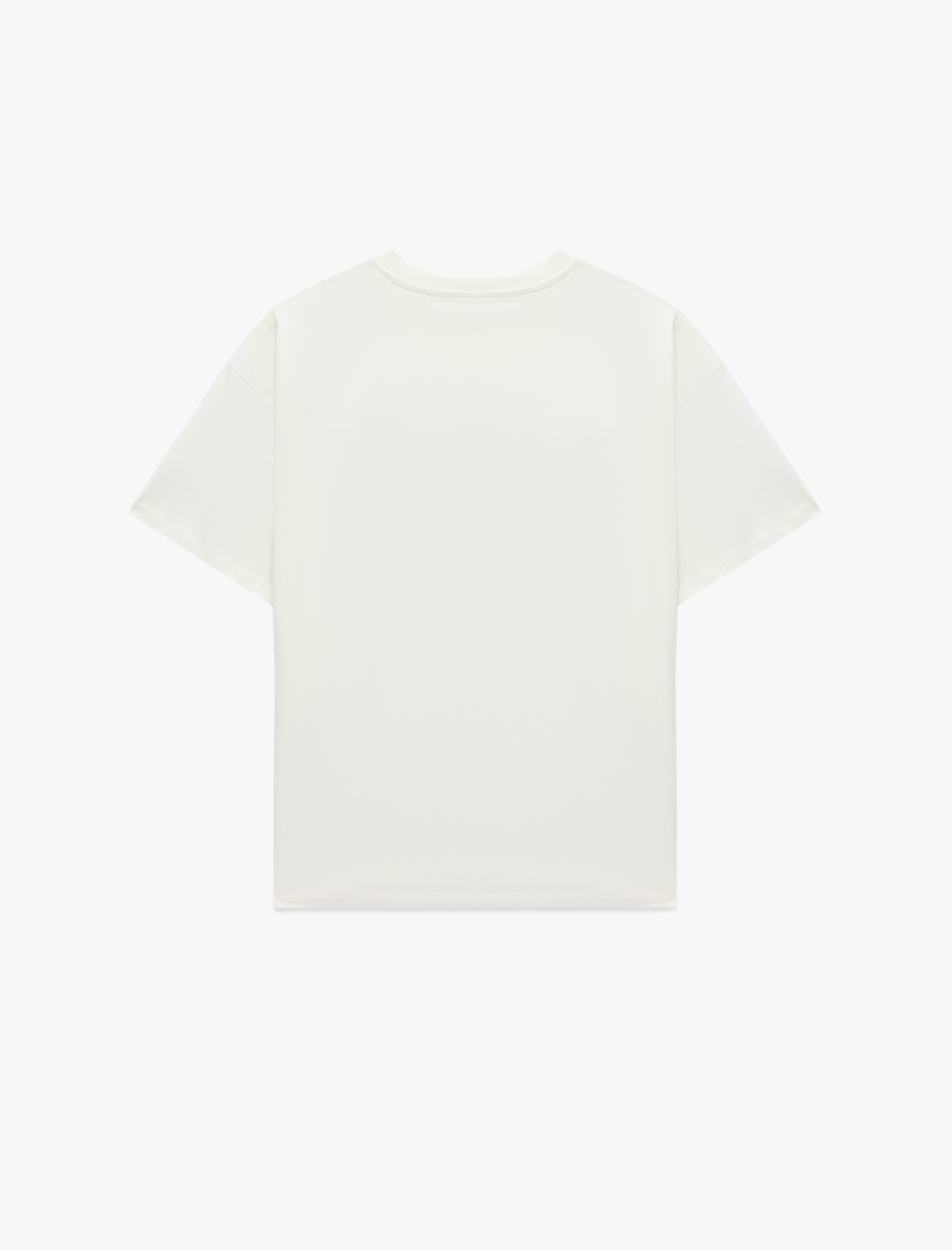   Rahat Kalıp Kısa Kollu Bisiklet Yaka Pamuklu Baskılı Tişört