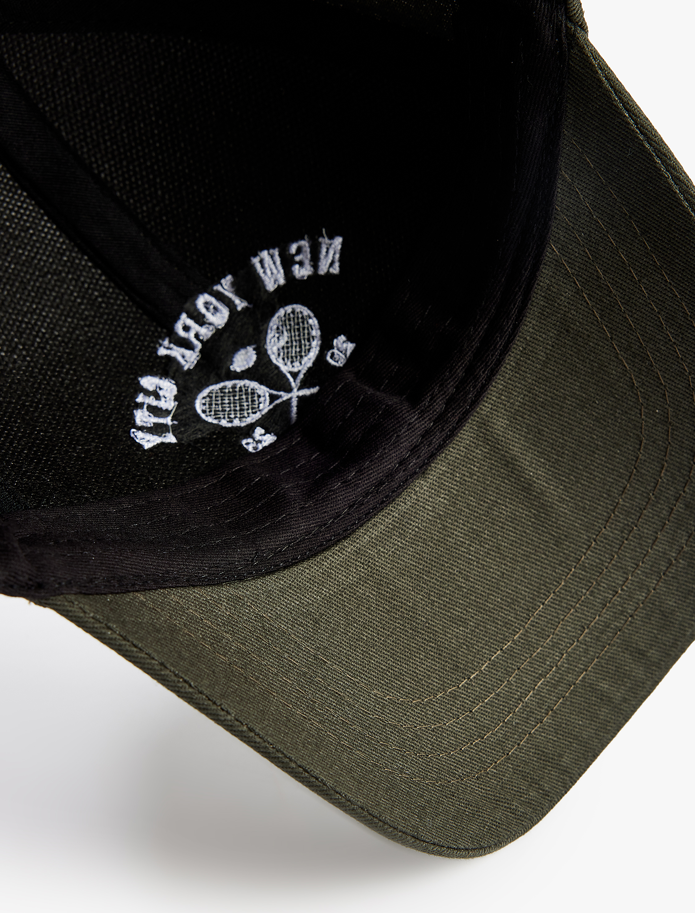  Erkek Nakışlı Pamuklu Kep Şapka