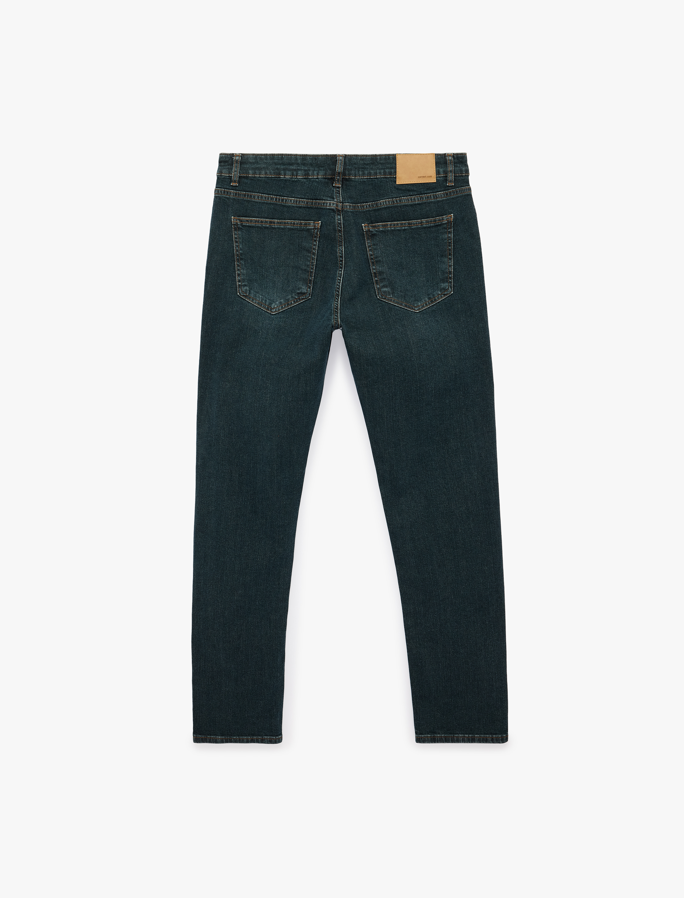   Normal Bel Pamuklu Slim Fit Jean Pantolon - Brad Jean