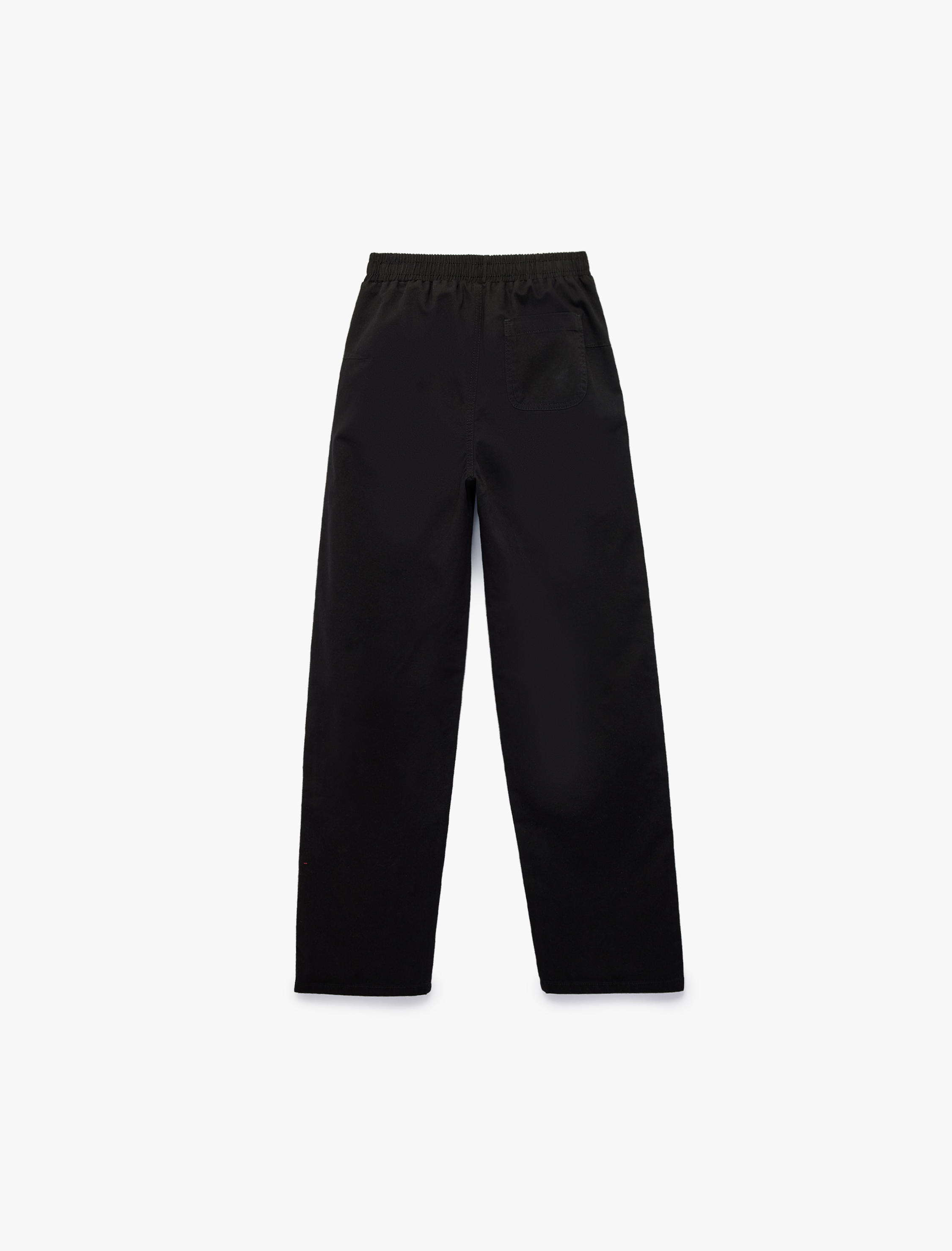  Erkek Çocuk Pamuklu Rahat Kalıp Beli Lastikli Cepli Gabardin Pantolon