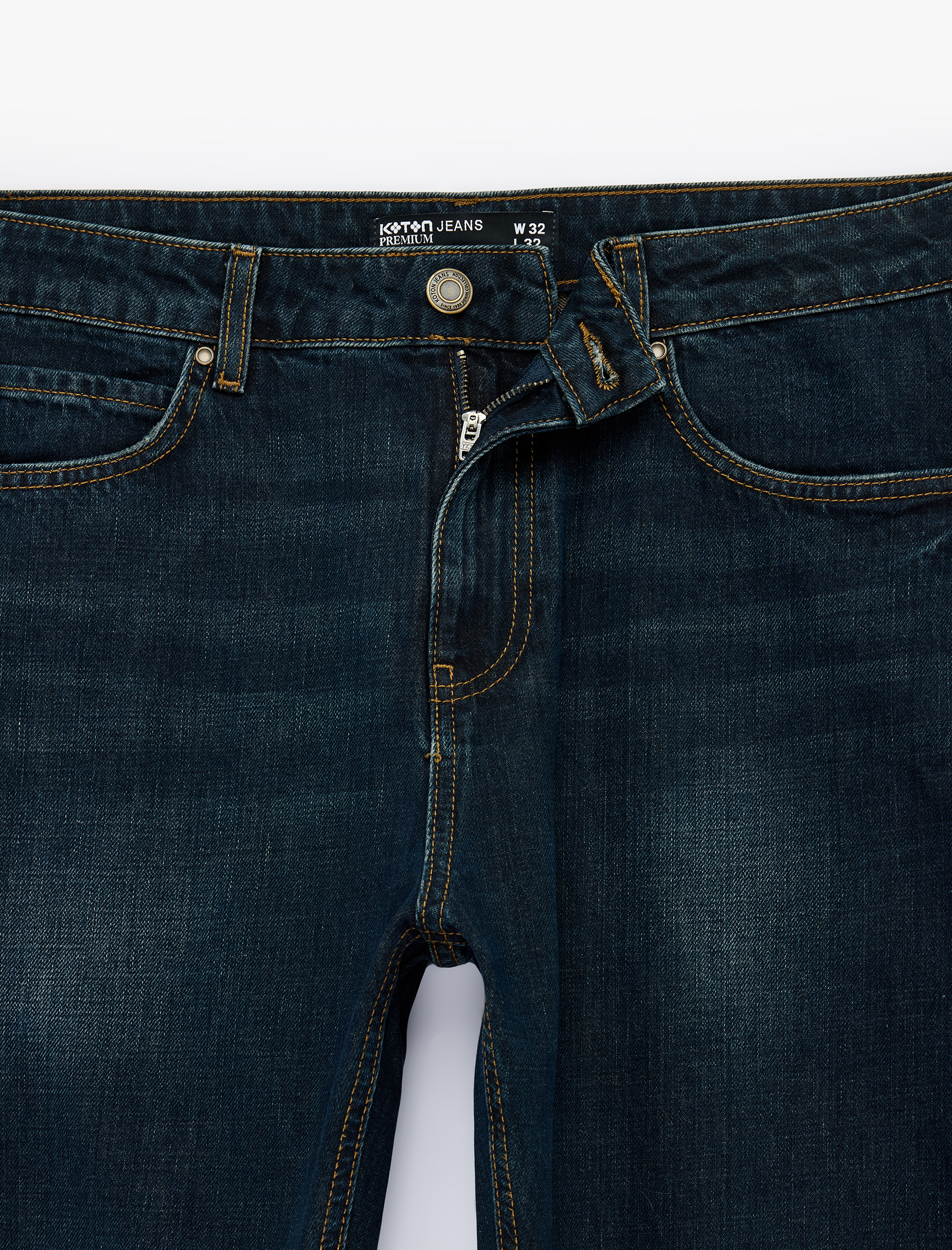   Regular Fit Normal Bel Cepli Pamuklu Tapered Jean Pantolon - Joe Jean