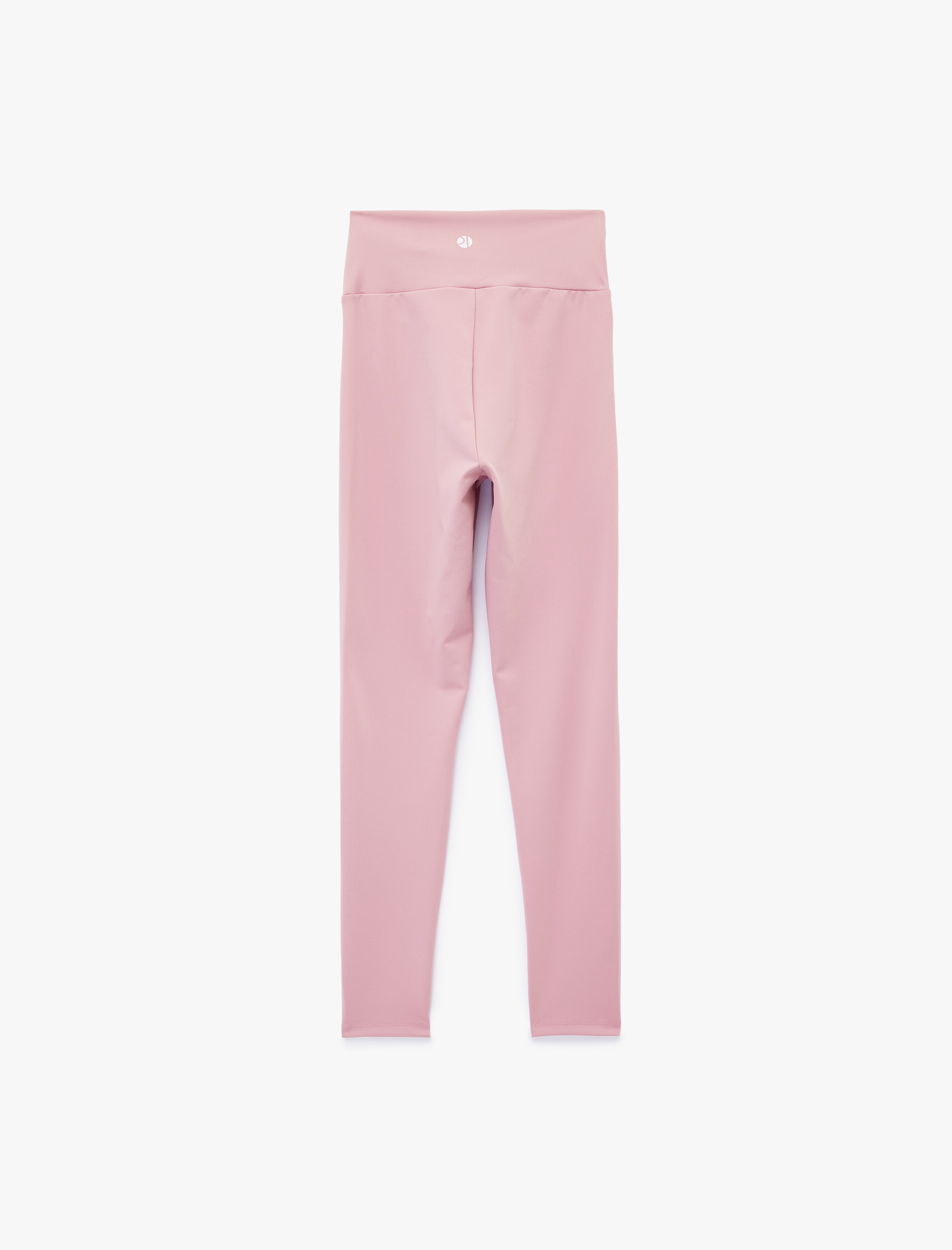   Yüksek Bel İnterlok Spor Tayt