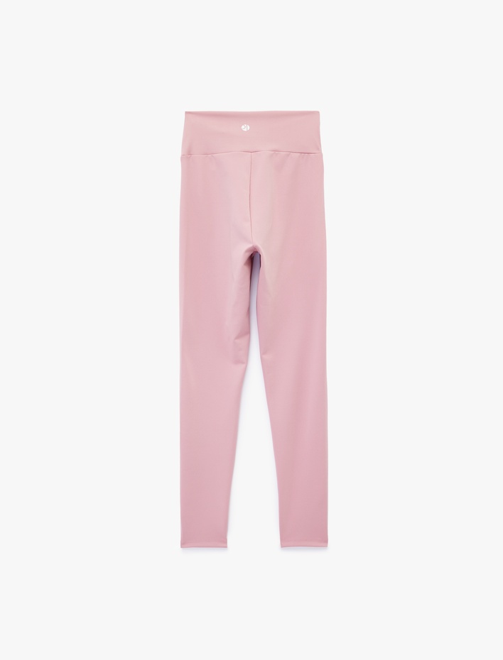  Yüksek Bel İnterlok Spor Tayt