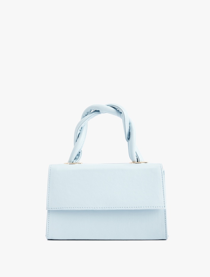 Kadın Suni Deri Saplı Aksesuarlı Askılı El Çantası