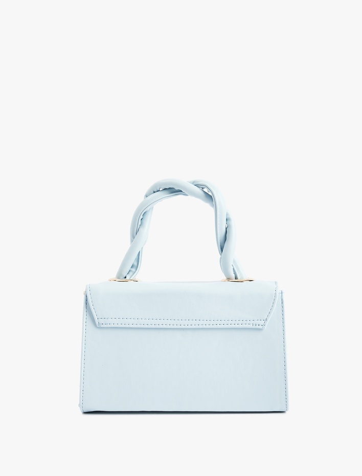 Kadın Suni Deri Saplı Aksesuarlı Askılı El Çantası