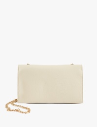 Zincir Askılı Suni Deri Çapraz Çanta