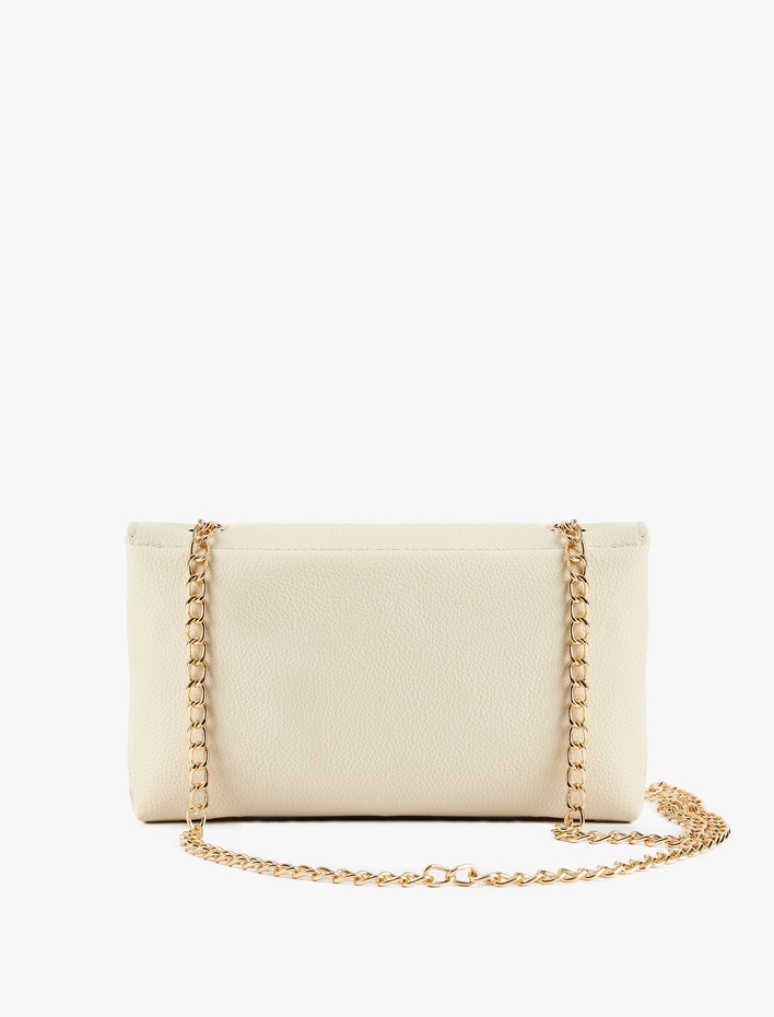 Kadın Zincir Askılı Suni Deri Çapraz Çanta