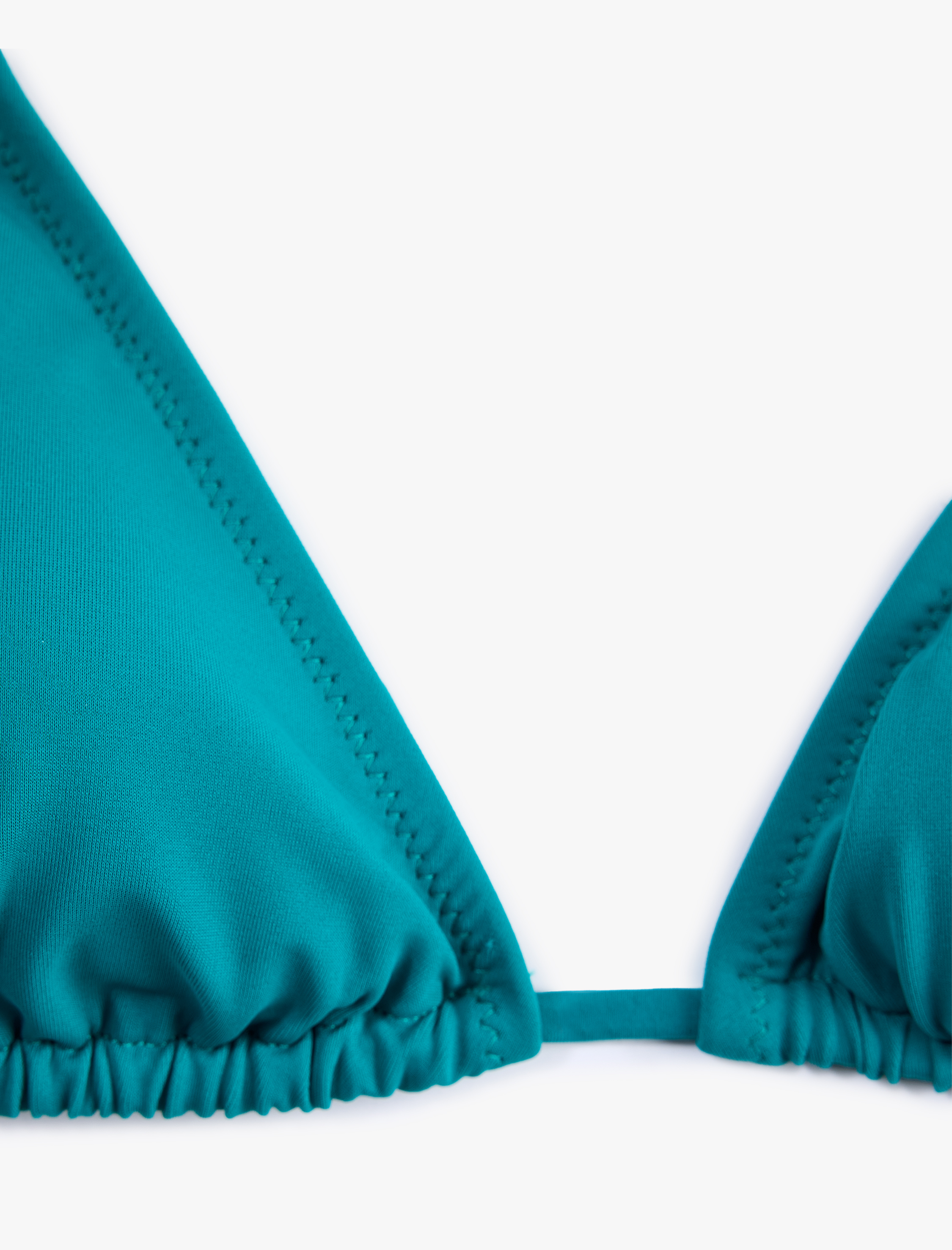   Boyundan Bağlamalı Üçgen Bikini Üstü