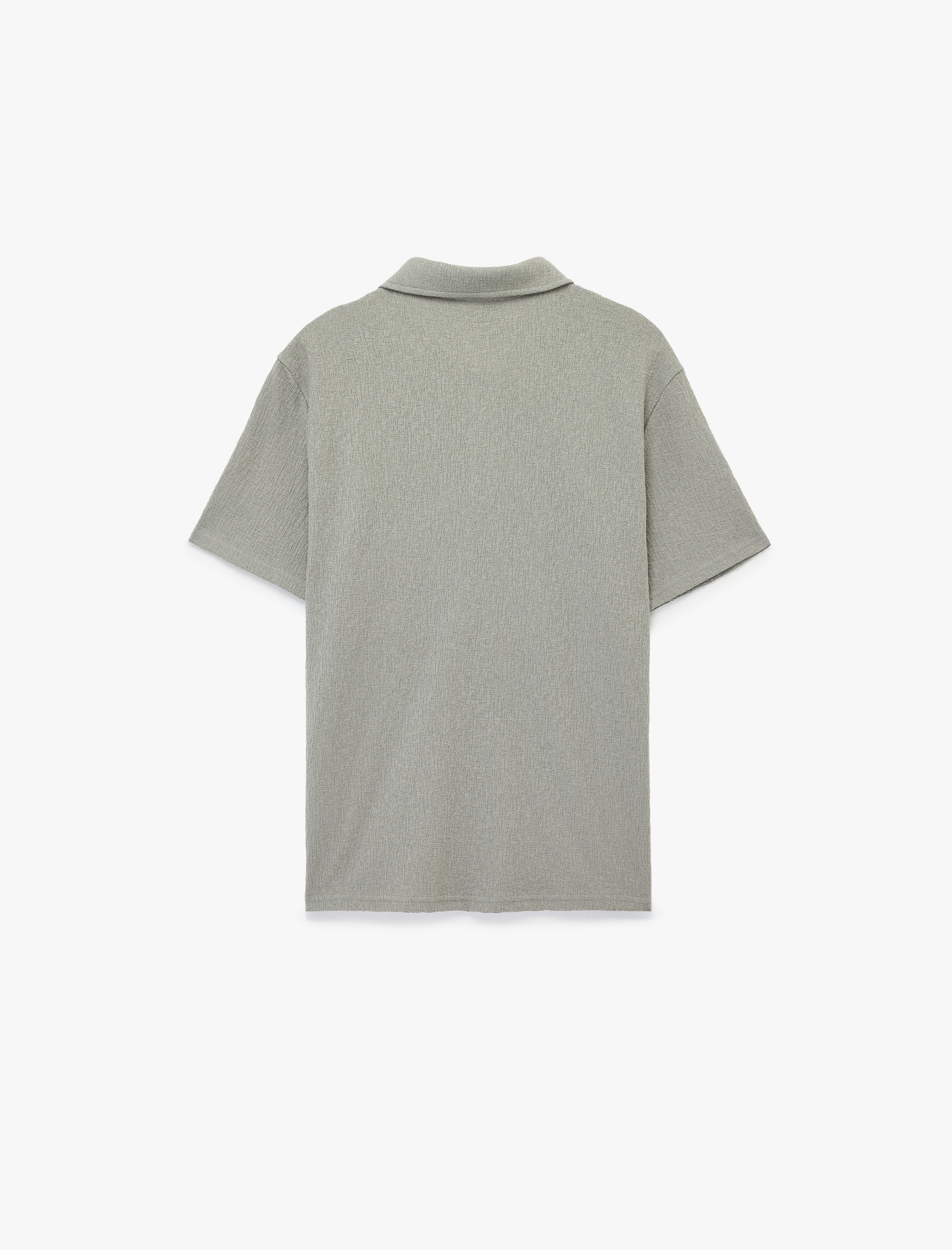   Regular Fit Kısa Kollu Düğmeli Polo Yaka Tişört