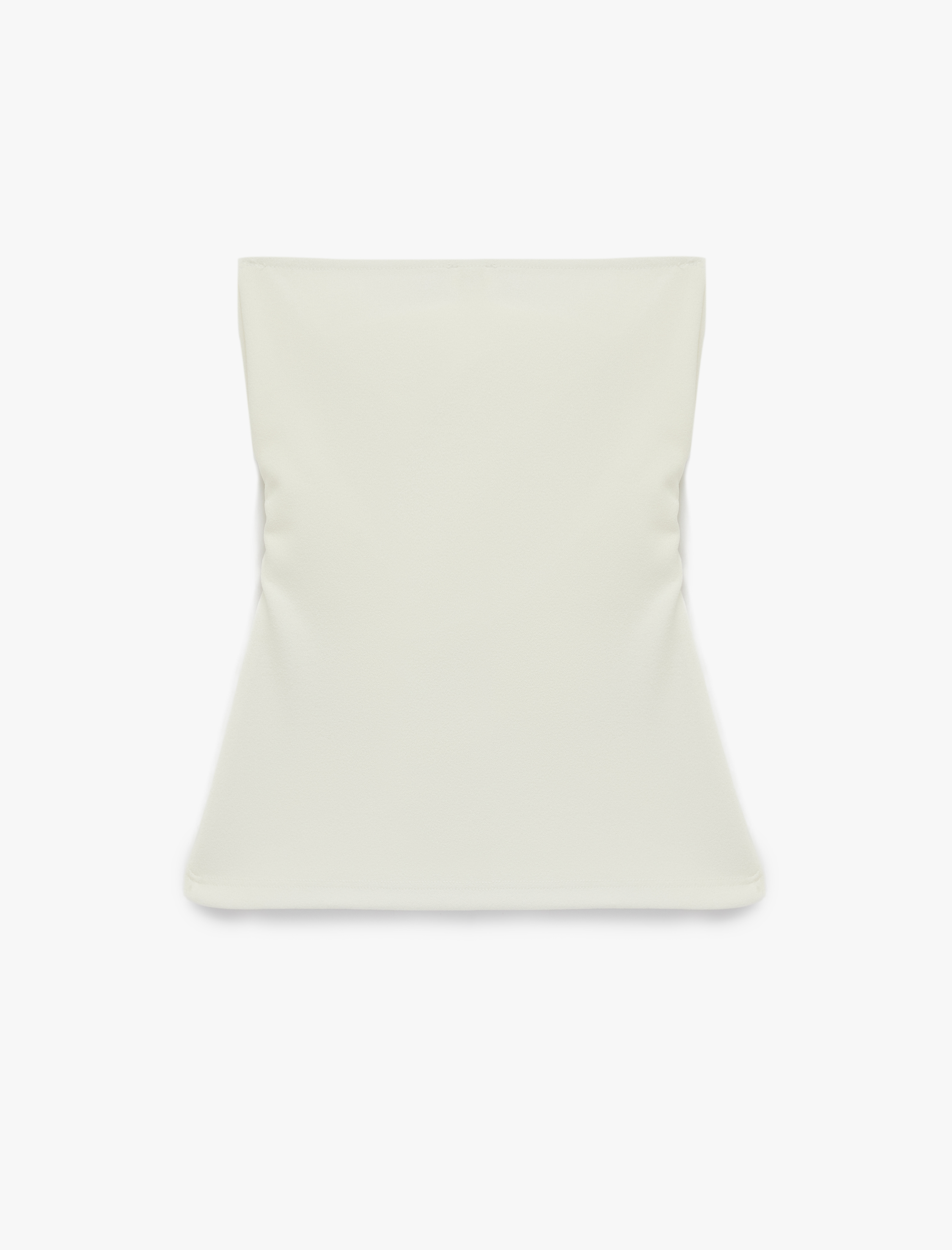   Slim Fit Drape Detaylı Straplez Top