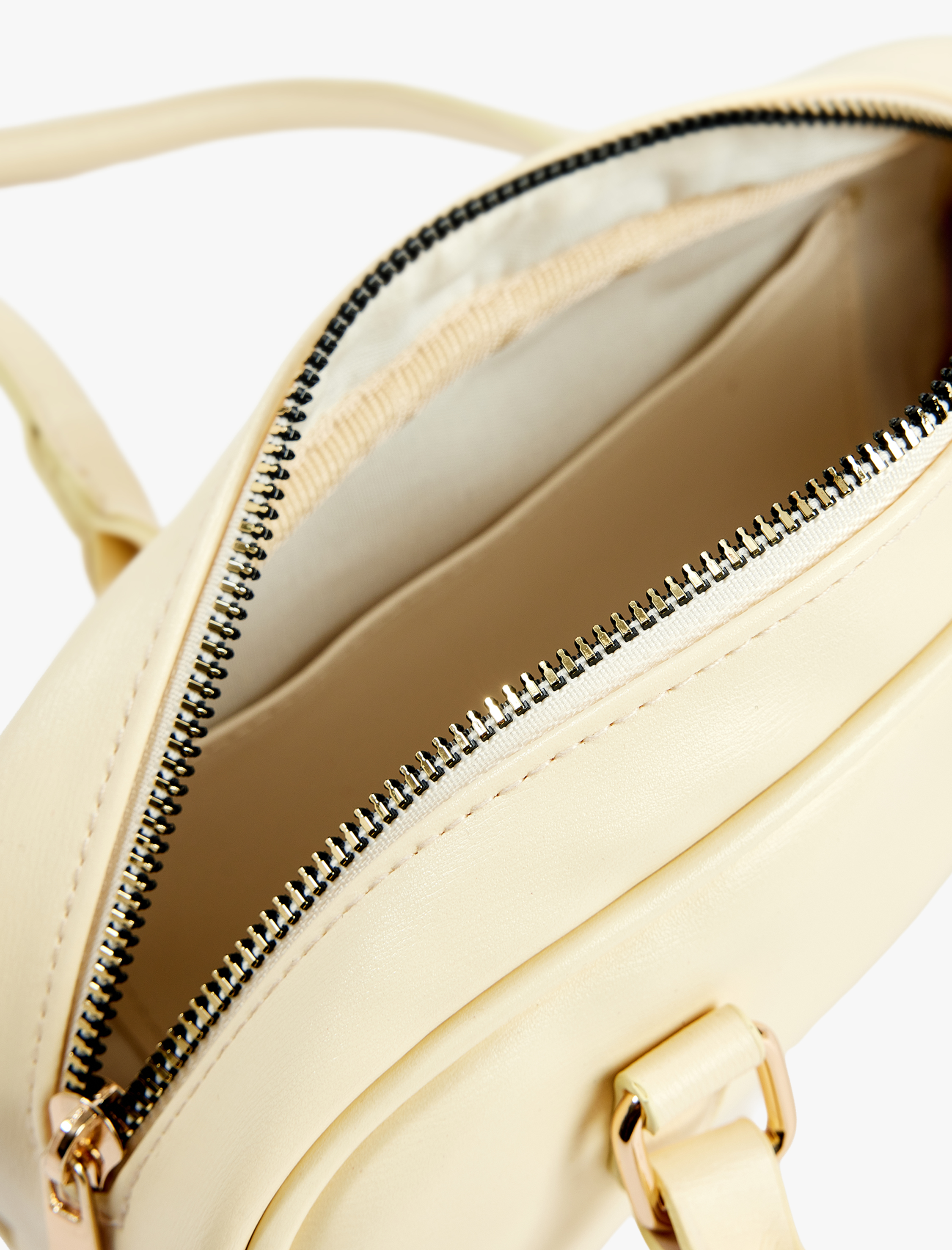  Kadın Uzun Saplı Fermuarlı Suni Deri Omuz Çantası