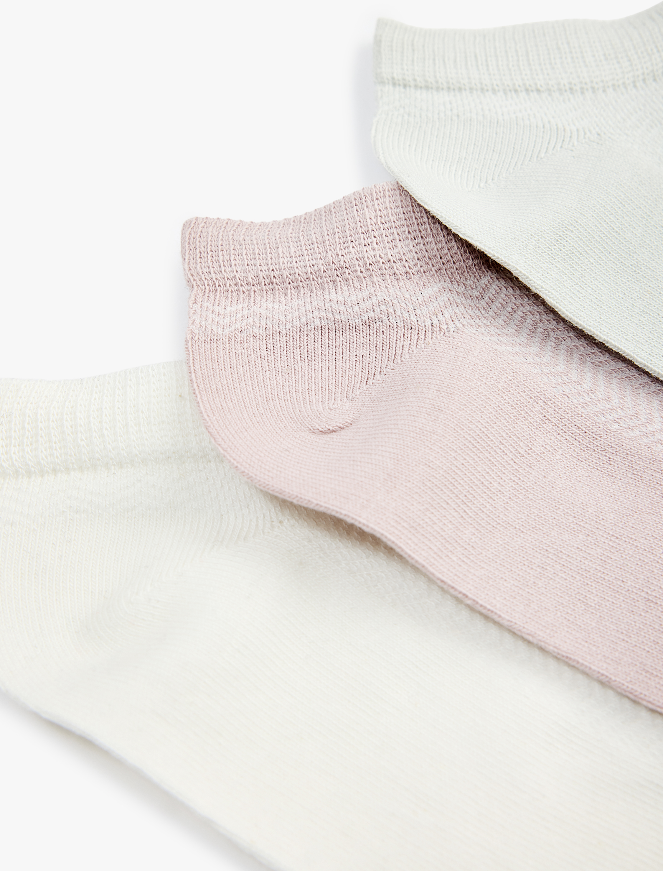  Kadın 3'lü Kısa Çorap Seti