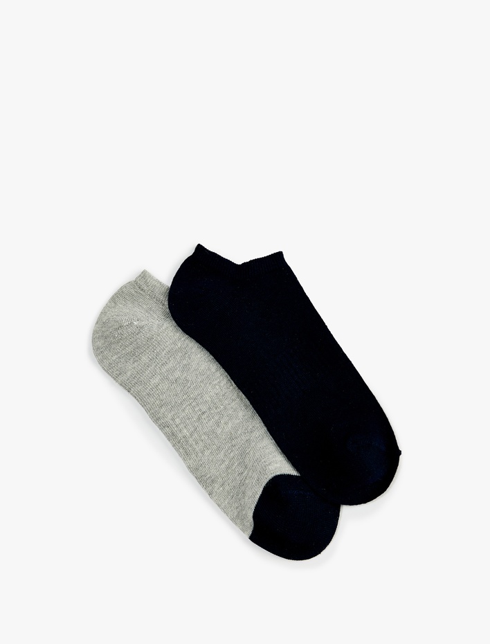 Erkek 2'li Görünmez Çorap Seti