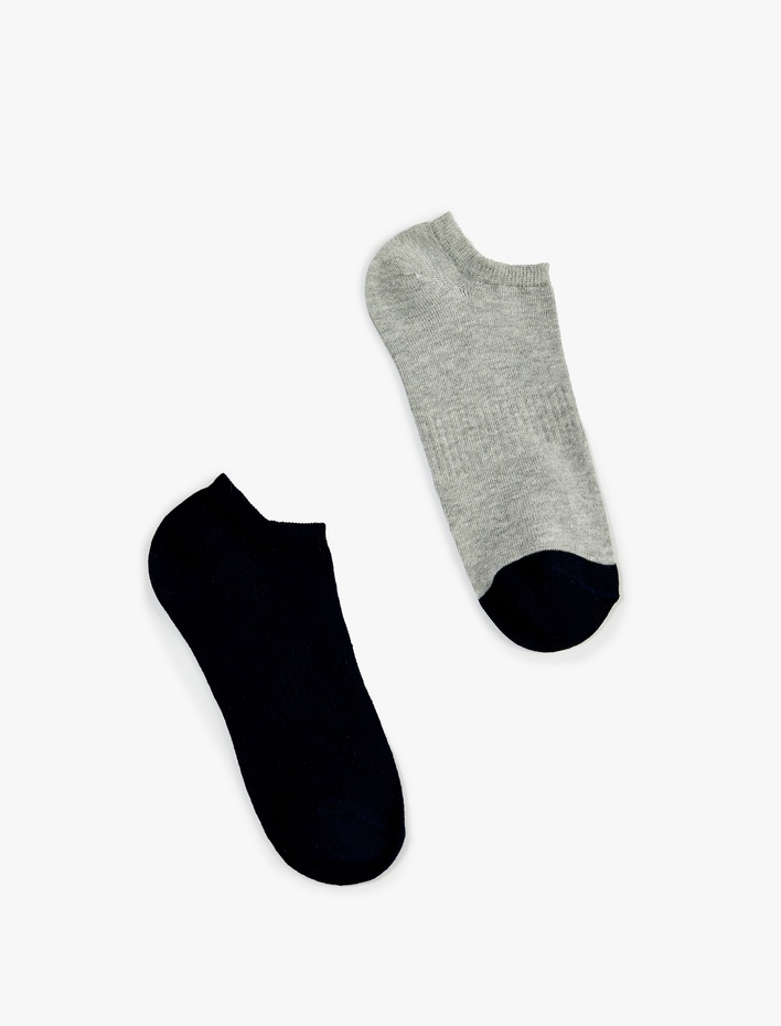 Erkek 2'li Görünmez Çorap Seti