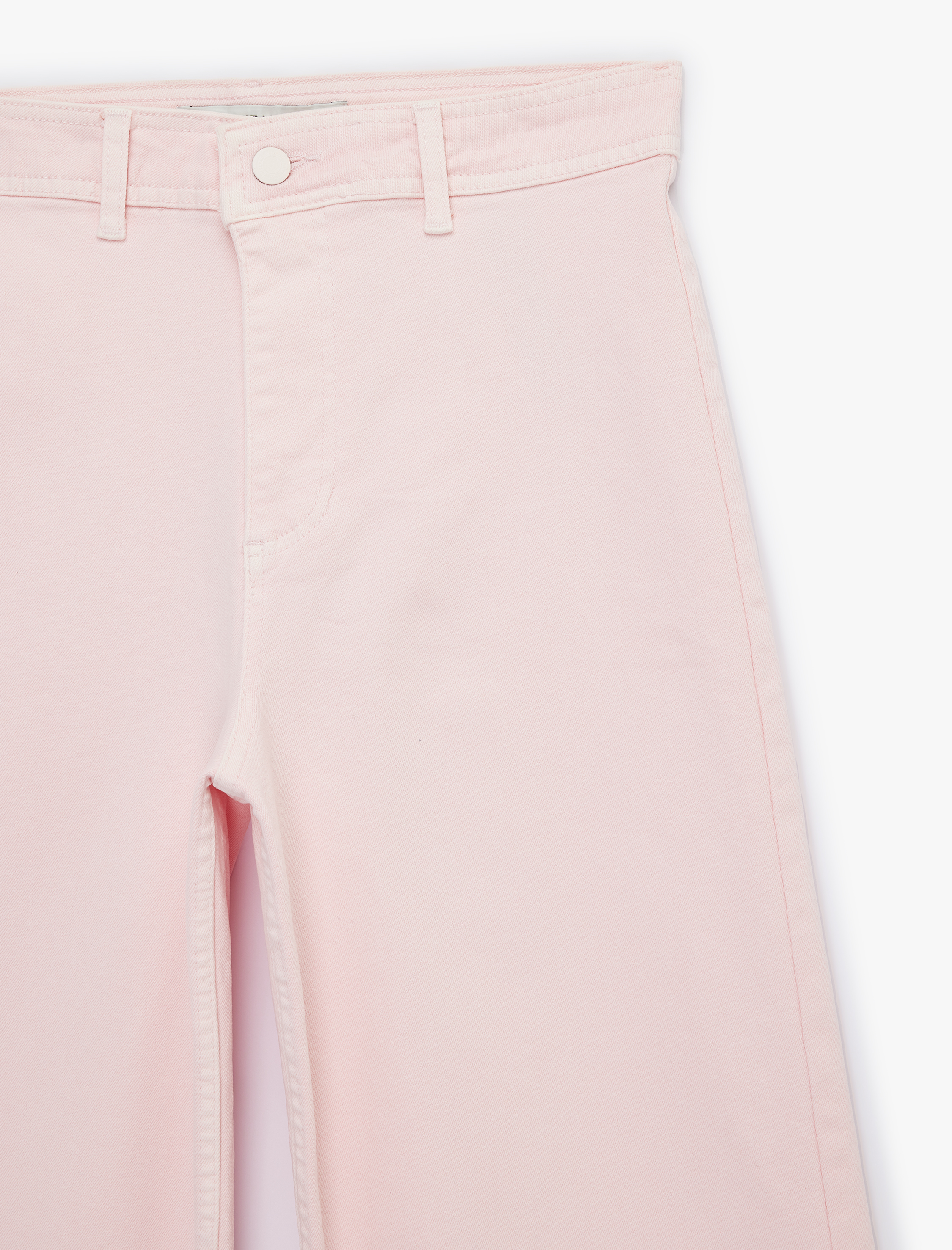   Normal Bel Rahat Kalıp Kesik Paça Jean Pantolon - Culoette Jean