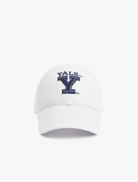 Pamuklu Nakış Detaylı Yale Lisanslı Kep Şapka