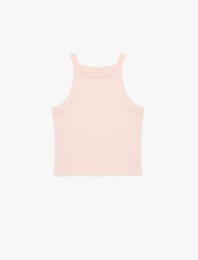 Ribanalı Halter Yaka Pamuklu Atlet