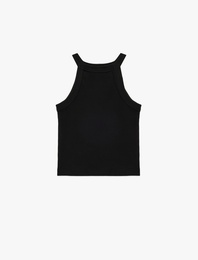 Ribanalı Halter Yaka Pamuklu Atlet