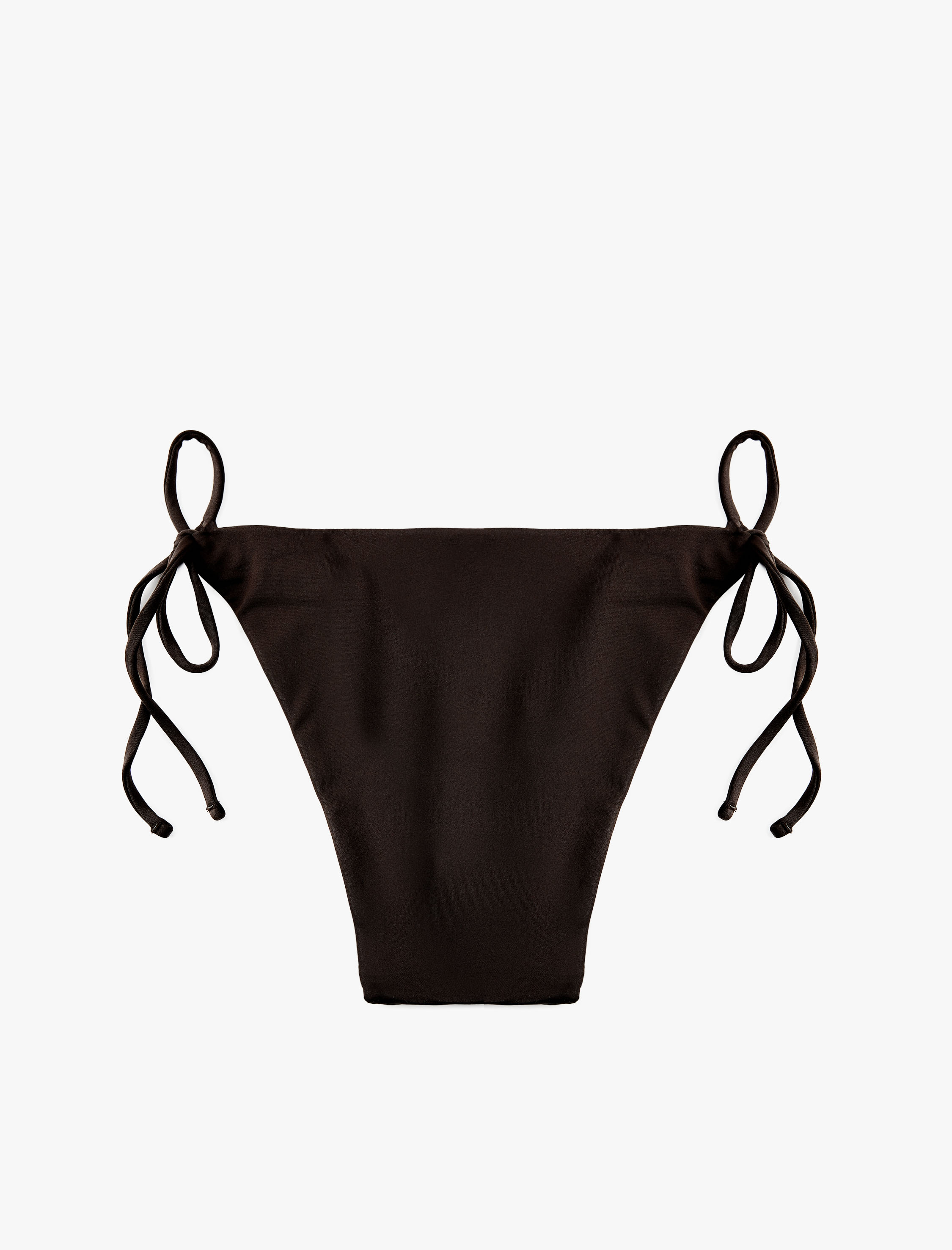   Yanları İpli Taş Detaylı Bikini Altı