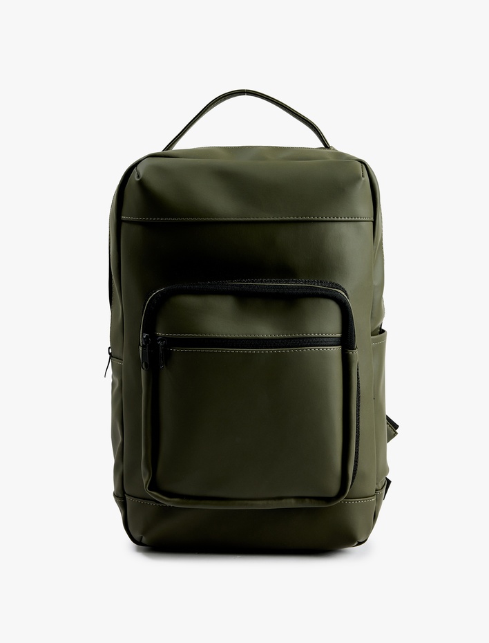 Erkek Bölmeli Fermuarlı Sırt Çantası