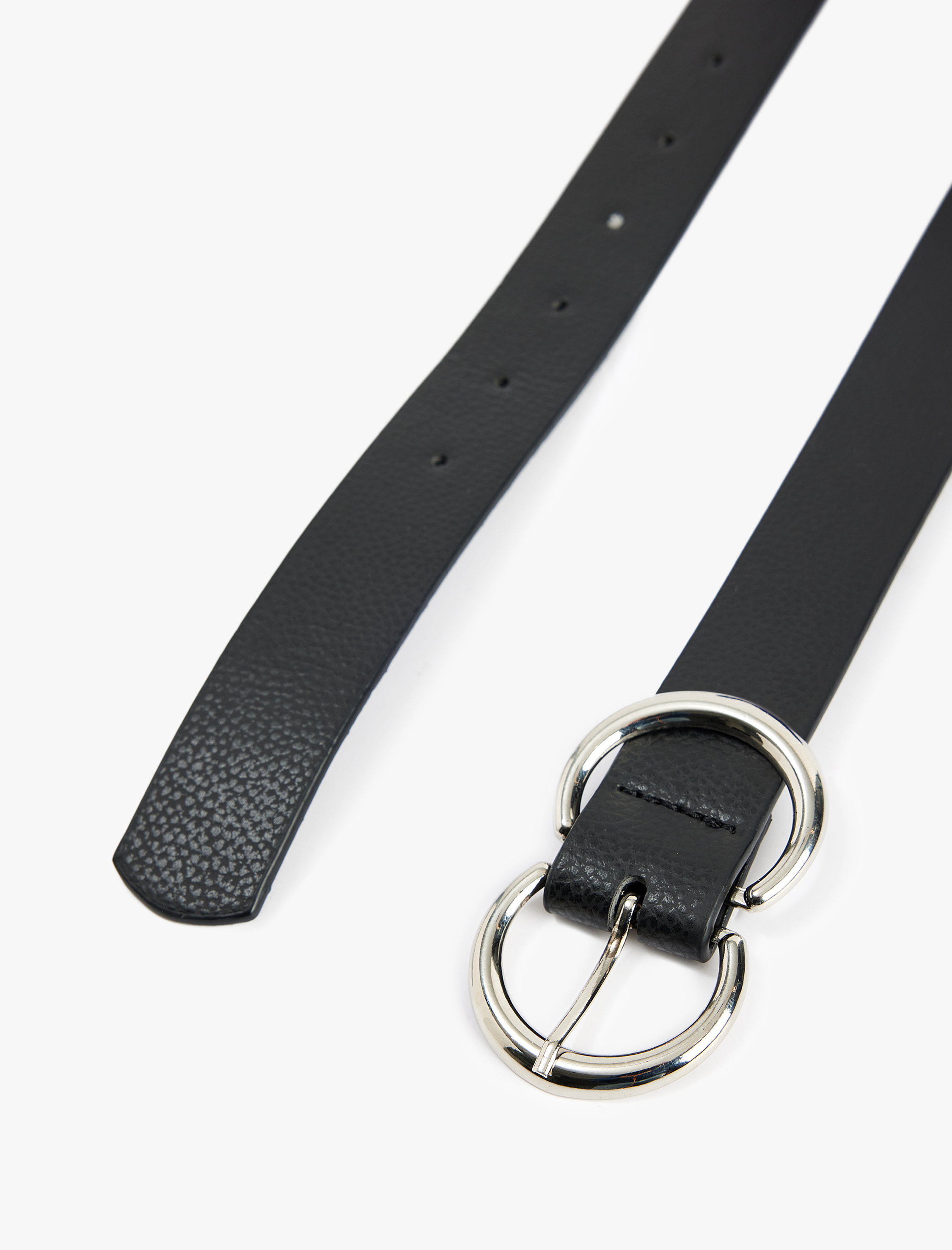  Kadın Metal Tokalı Suni Deri Kemer