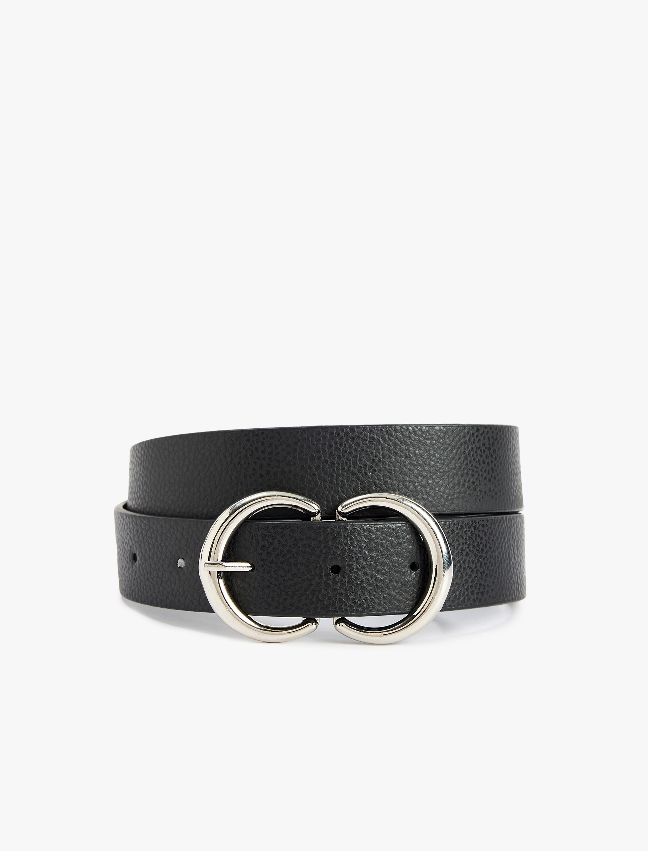  Kadın Metal Tokalı Suni Deri Kemer