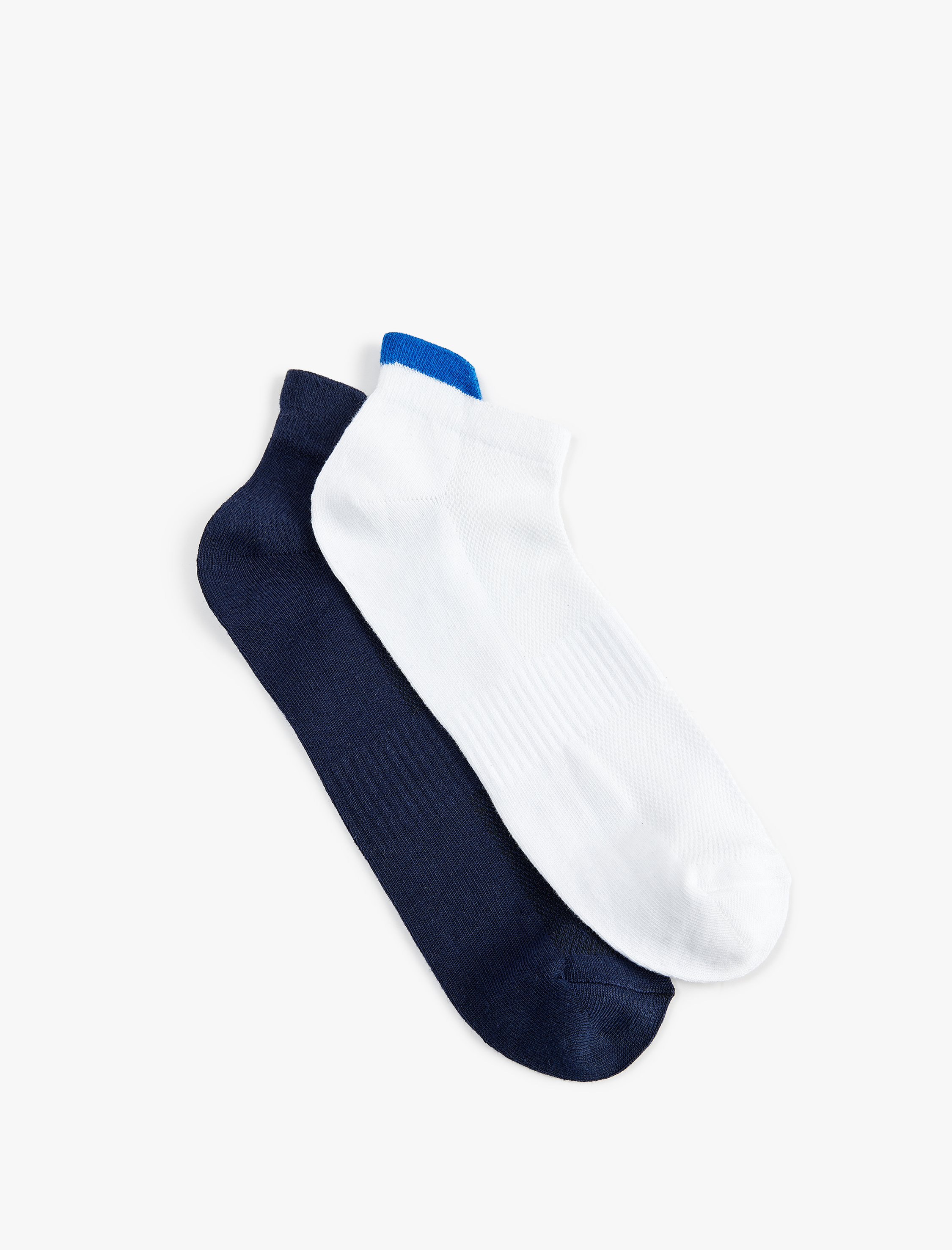  Erkek 2'li Patik Çorap Seti