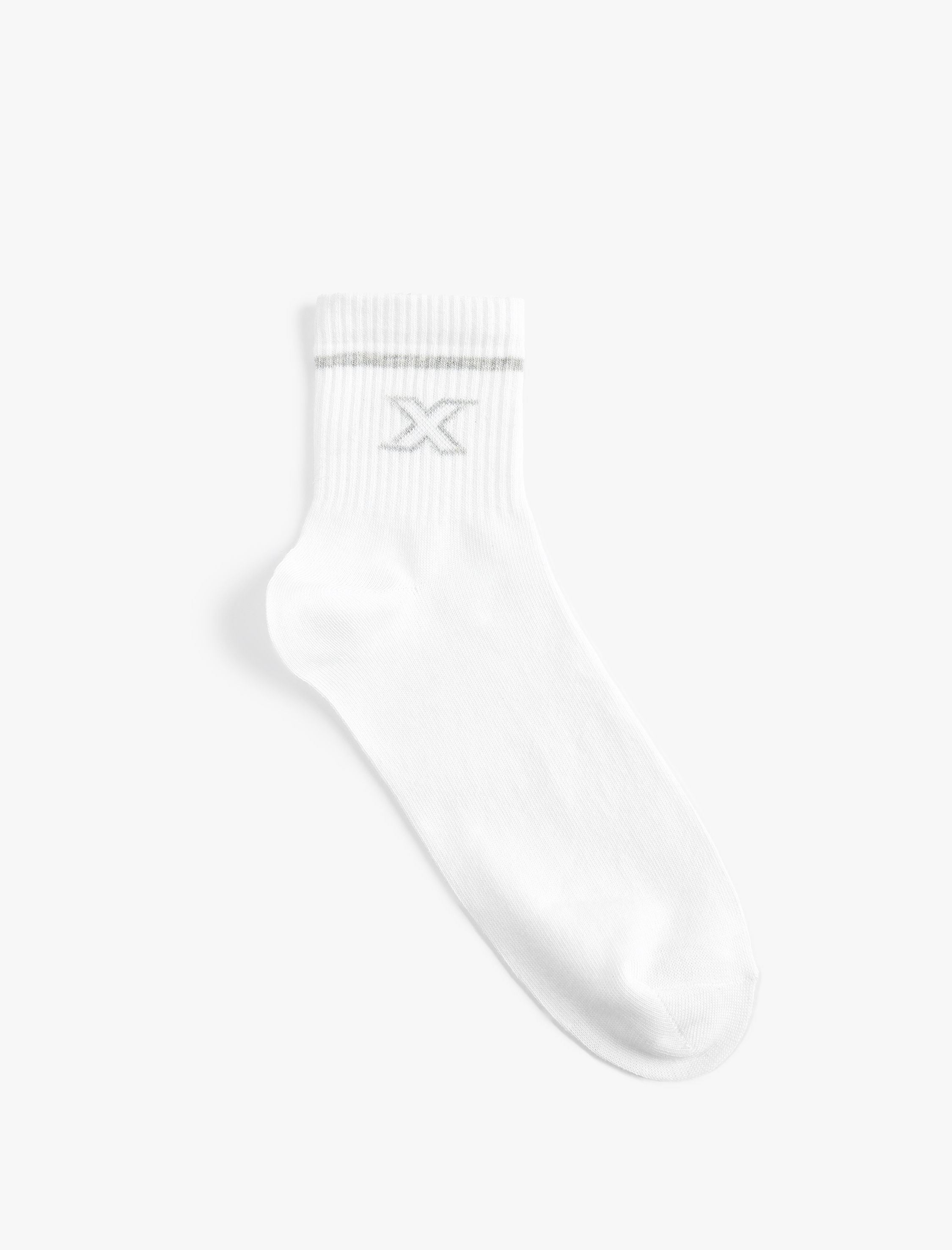  Erkek Baskılı 2'li Patik Tenis Çorabı Seti