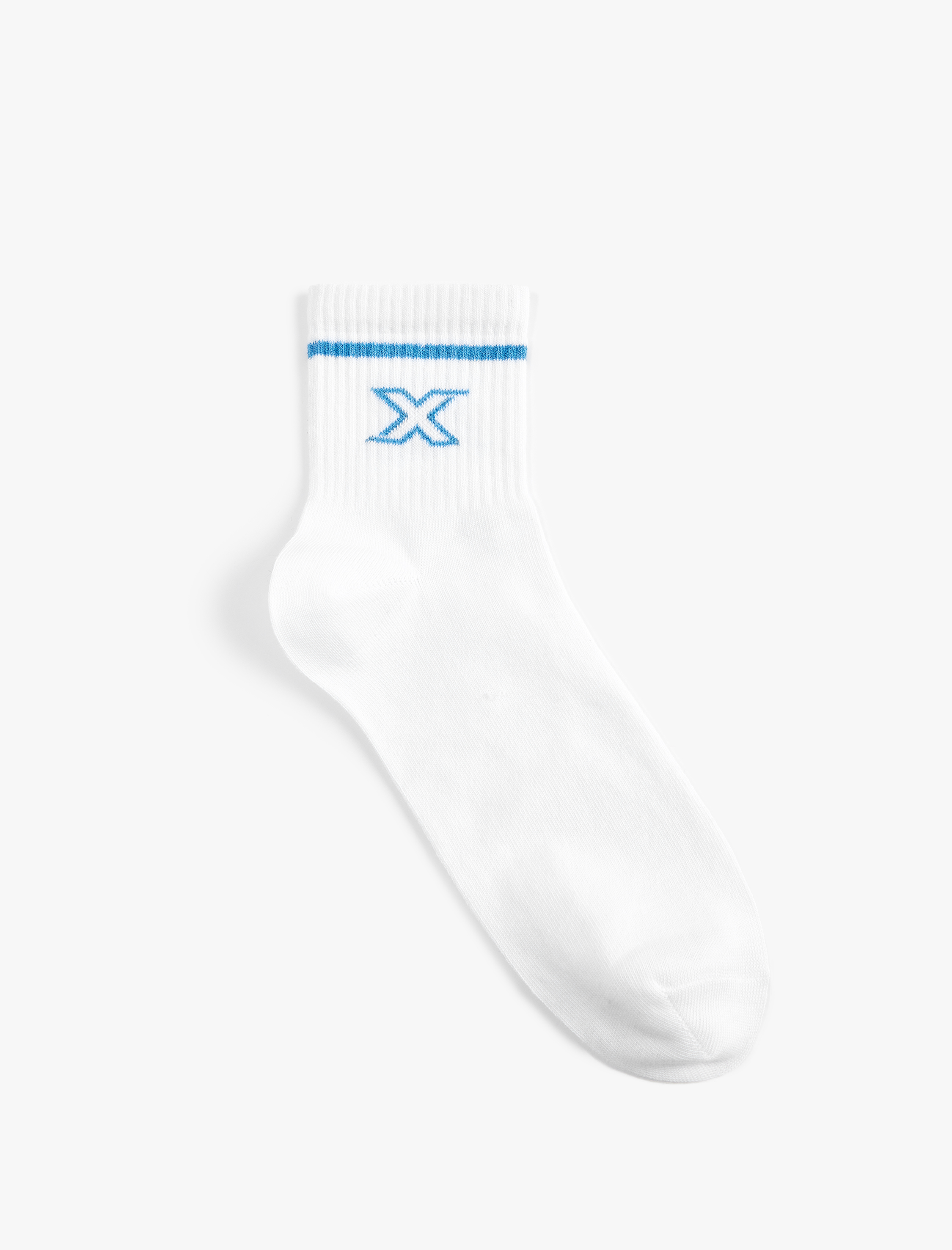  Erkek Baskılı 2'li Patik Tenis Çorabı Seti