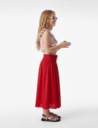 Viskon Bol Kalıp Fiyonk Detaylı Gipeli A Kesim Etek