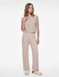 Beli Lastikli Rahat Kalıp Modal Pijama Altı