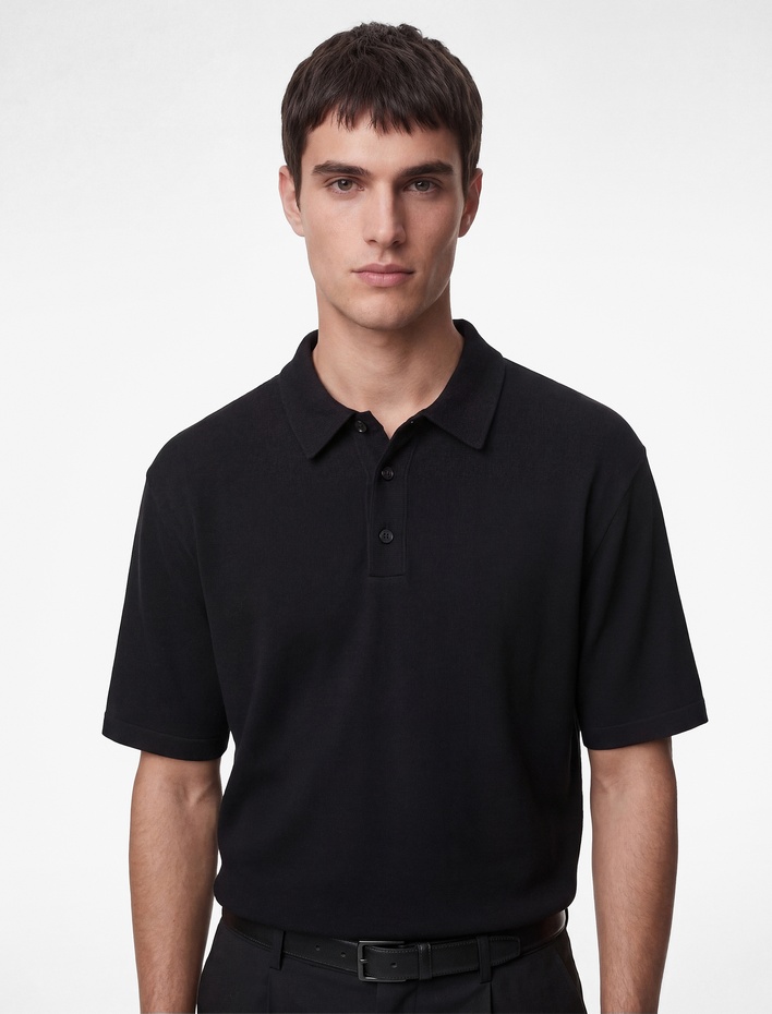  Regular Fit Kısa Kollu Düğmeli Polo Yaka Tişört