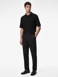 Regular Fit Kısa Kollu Düğmeli Polo Yaka Tişört