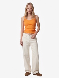 Pamuklu U Yaka Slim Fit Atlet