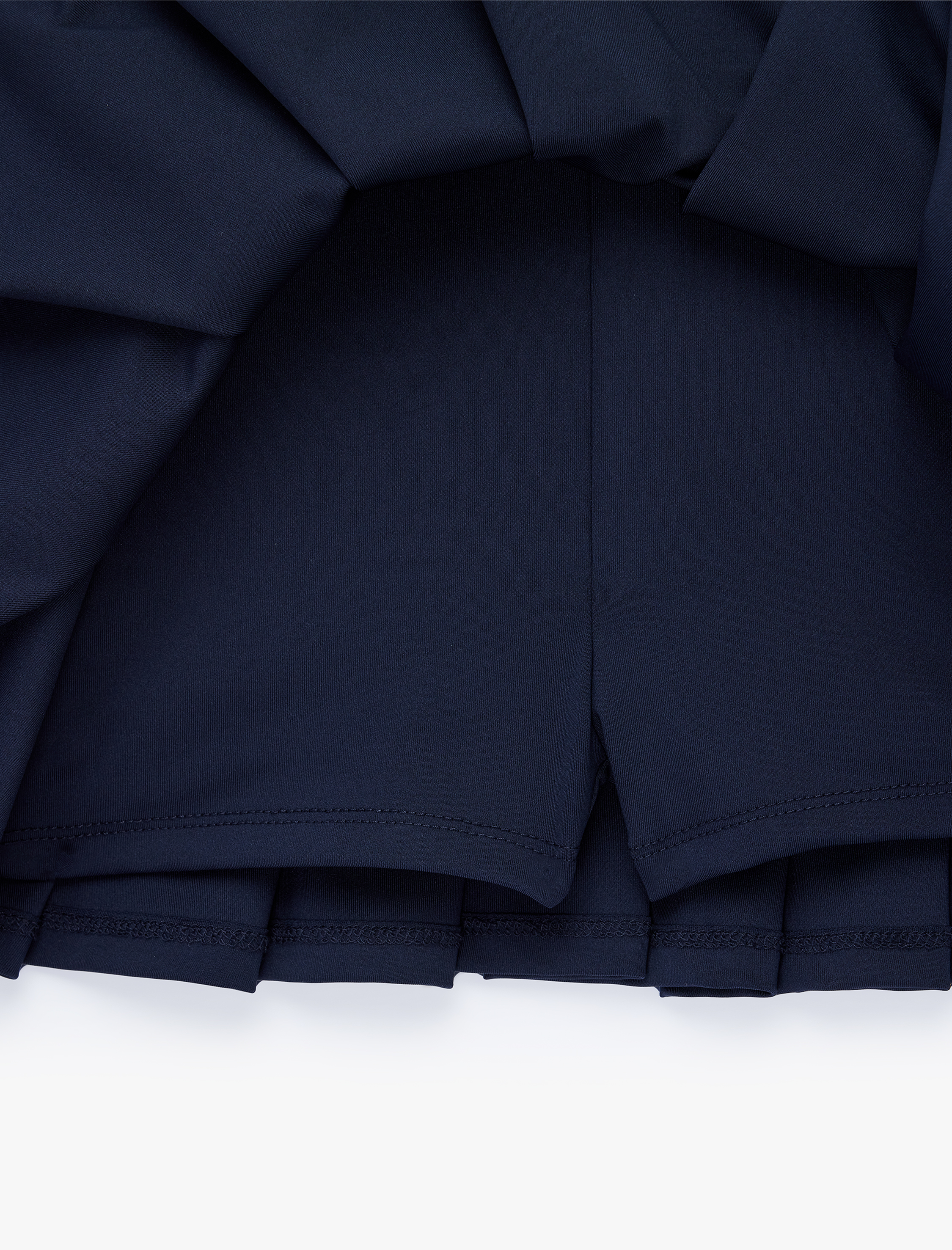   Yüksek Bel Rahat Kalıp Pileli Mini Spor Şort Etek