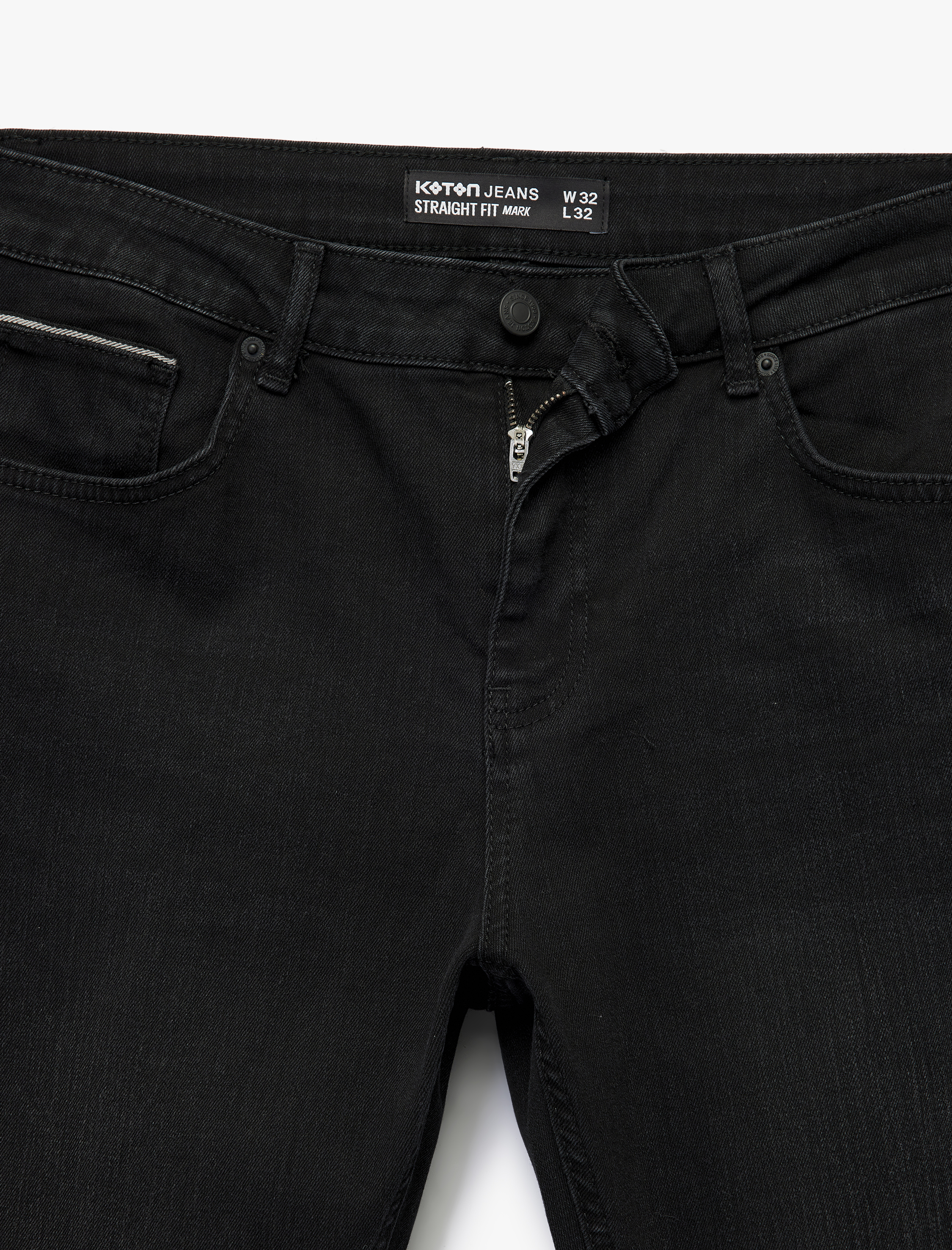   Pamuklu Normal Bel Straight Fit Jean Pantolon - Mark Jean