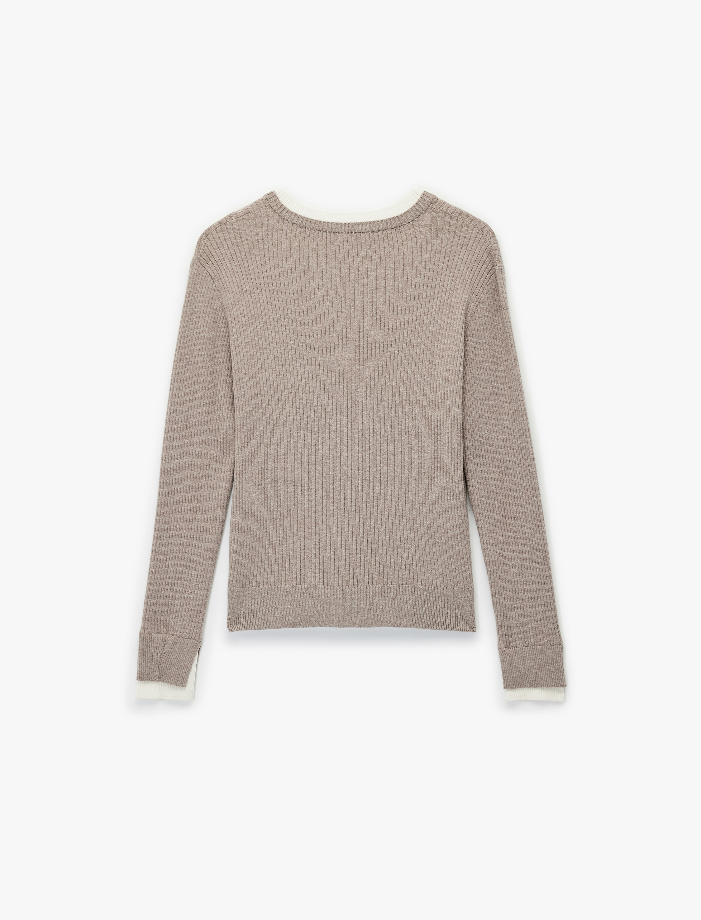   Koton X Sima Tarkan - Düğmeli Uzun Kollu Bisiklet Yaka Triko Kazak