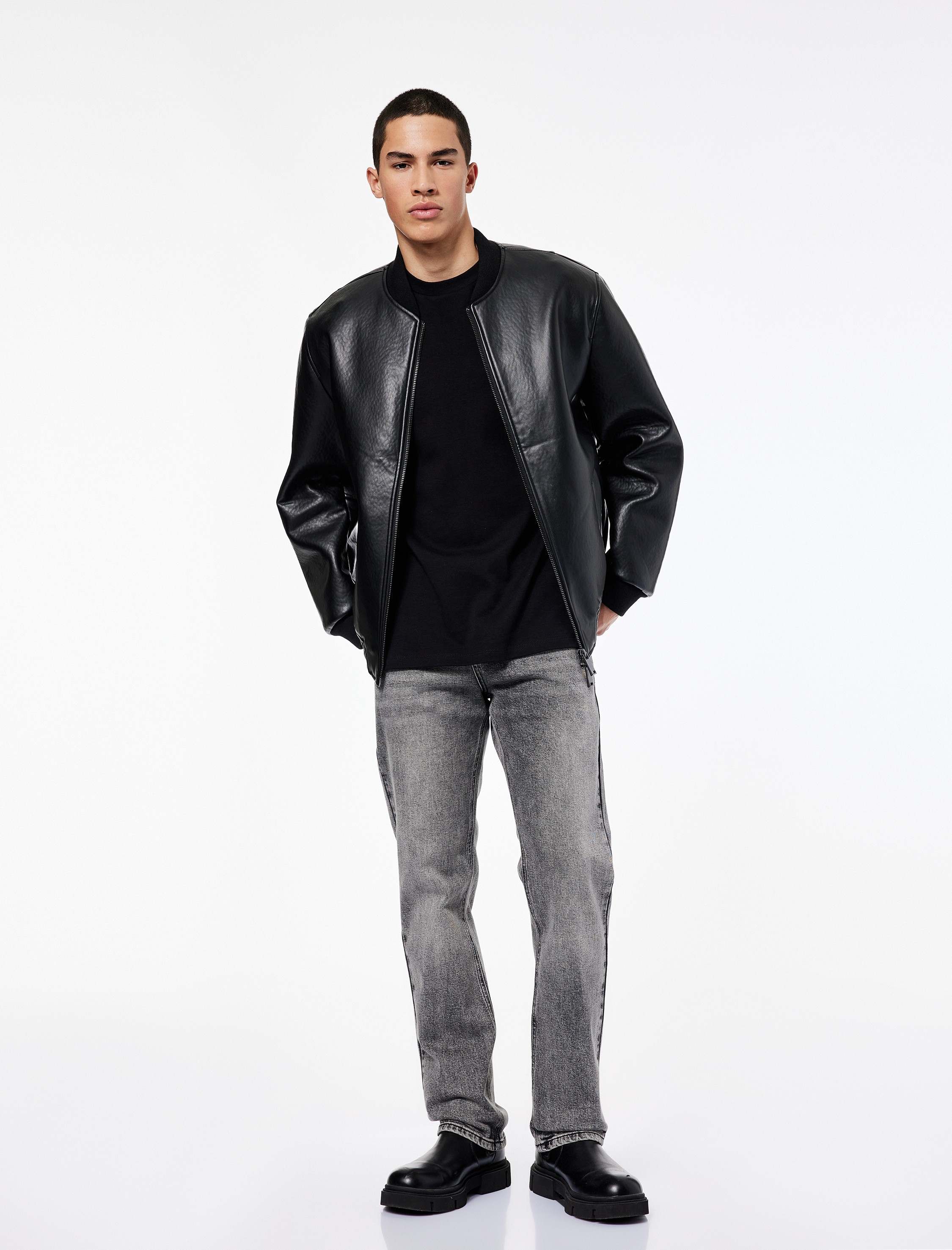   Normal Bel Pamuklu Straight Fit Jean Pantolon - Mark Jean