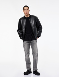 Normal Bel Pamuklu Straight Fit Jean Pantolon - Mark Jean