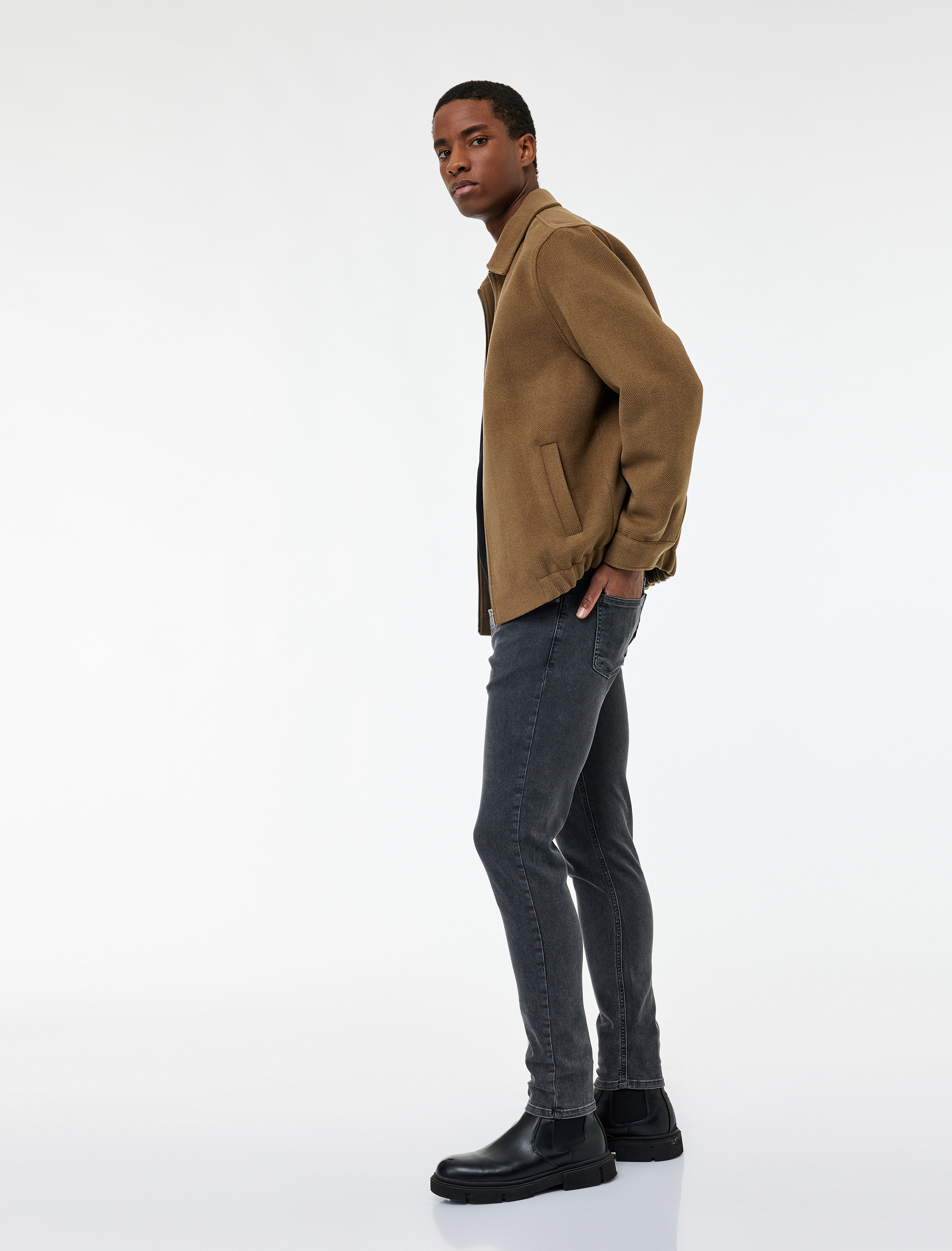   Cepli Normal Bel Pamuklu Skinny Fit Jean Pantolon - Michael Jean