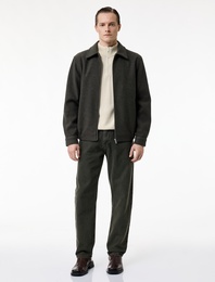 Normal Bel Pamuklu Vintage Straight Fit Jean Pantolon