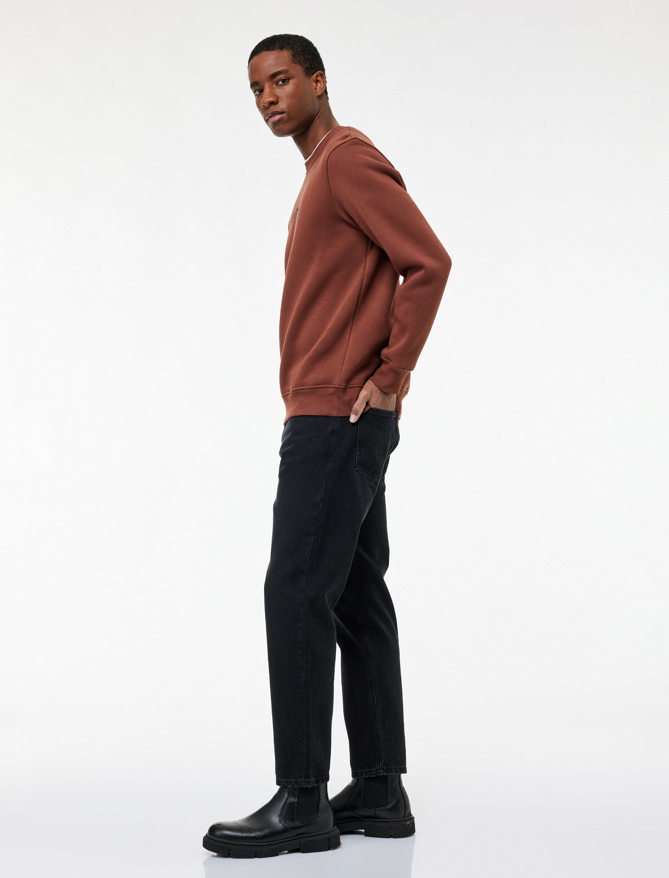   Bol Kalıp Loose Fit Jean Pantolon - Steve Jean