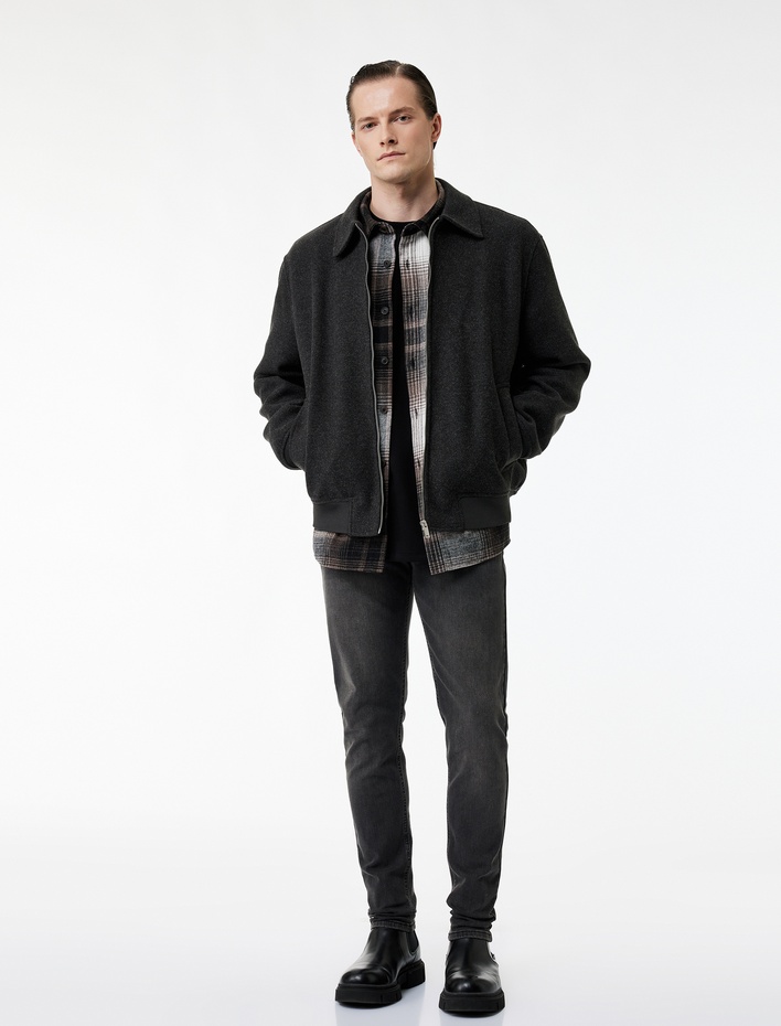  Normal Bel Cepli Skinny Fit Jean Pantolon - Michael Jean