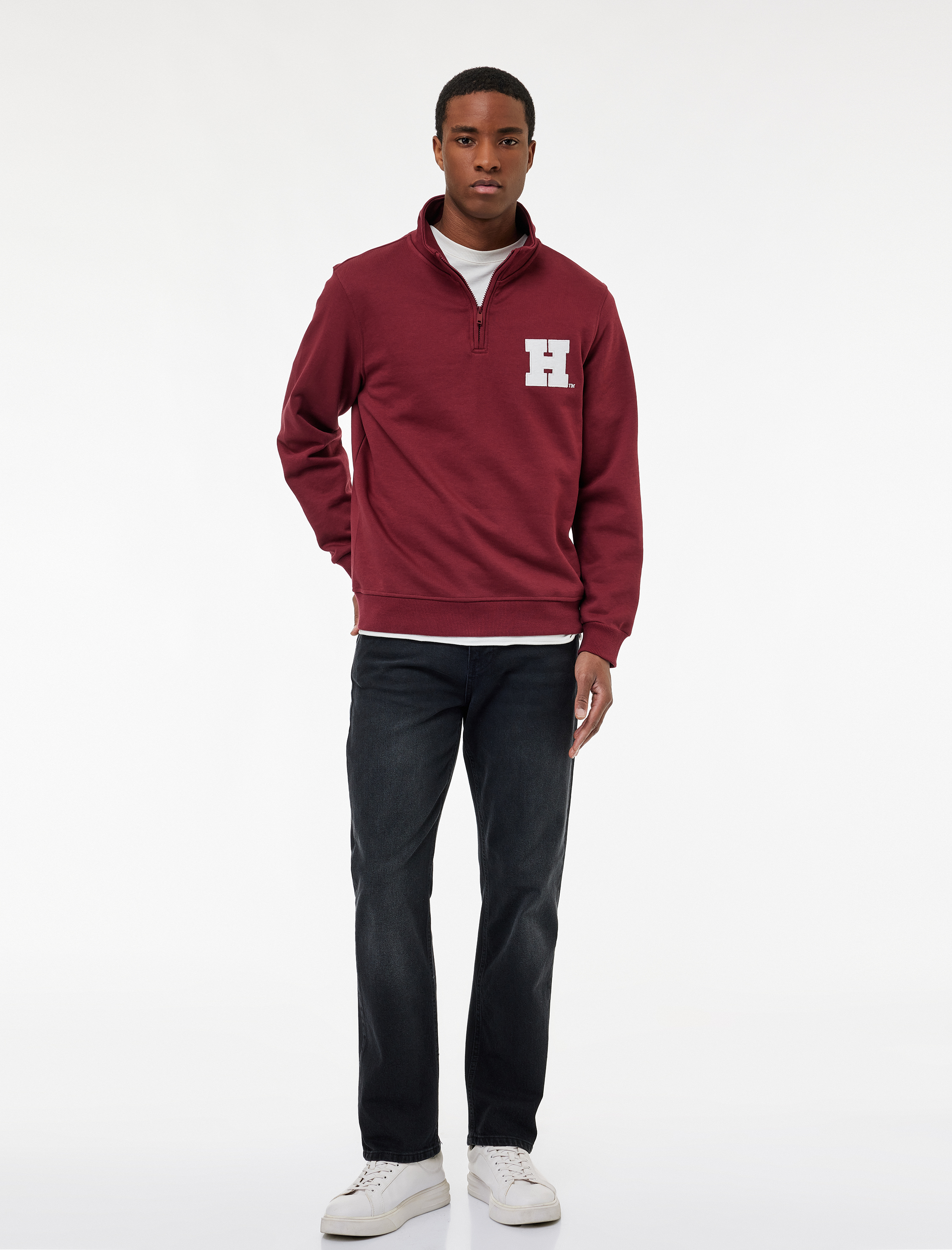   Normal Bel Cepli Straight Fit Jean Pantolon - Mark Jean